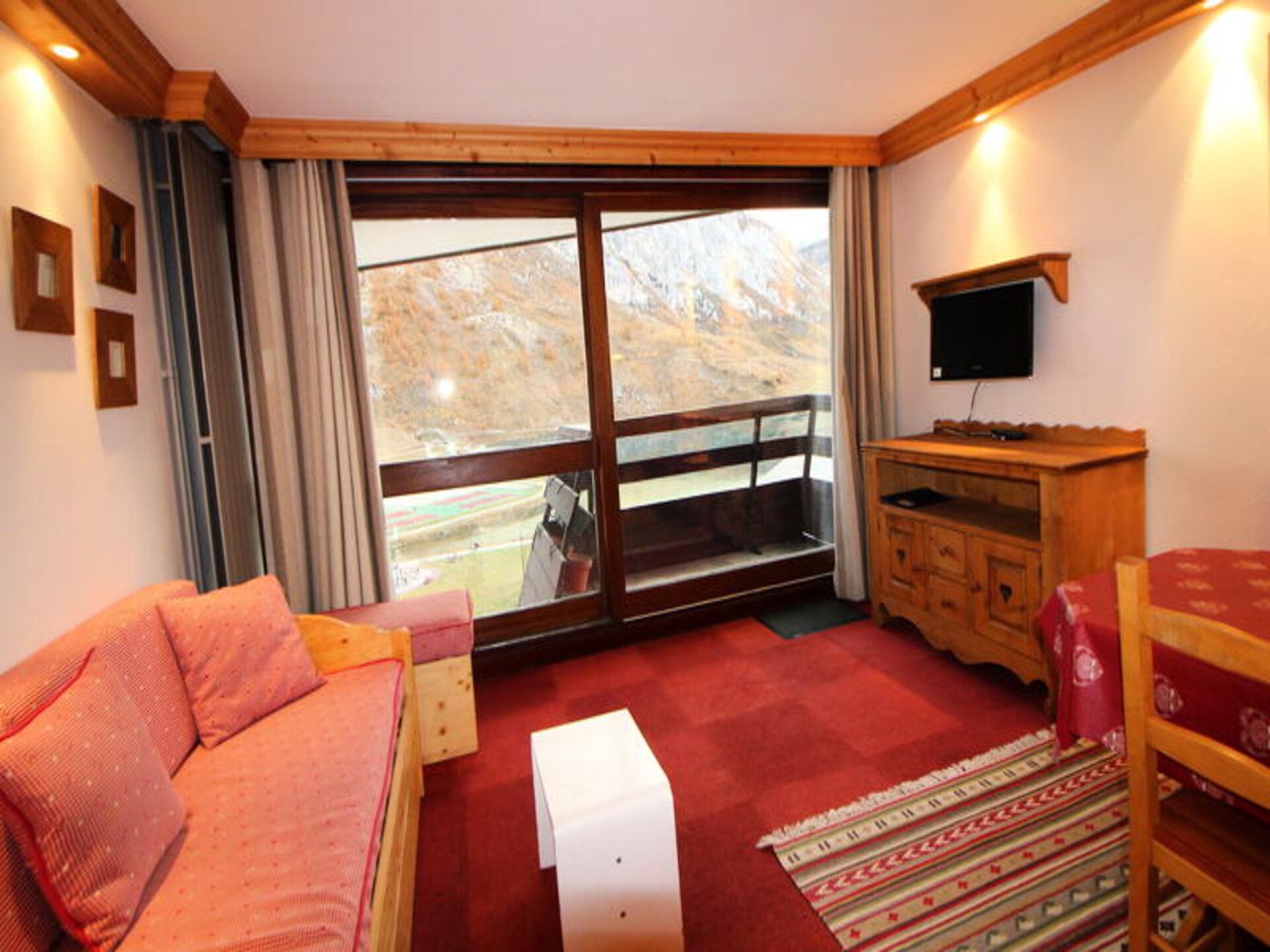 Ski-in/ski-out studio op 8e verdieping met panoramisch uitzicht op het meer van Tignes - foto 15