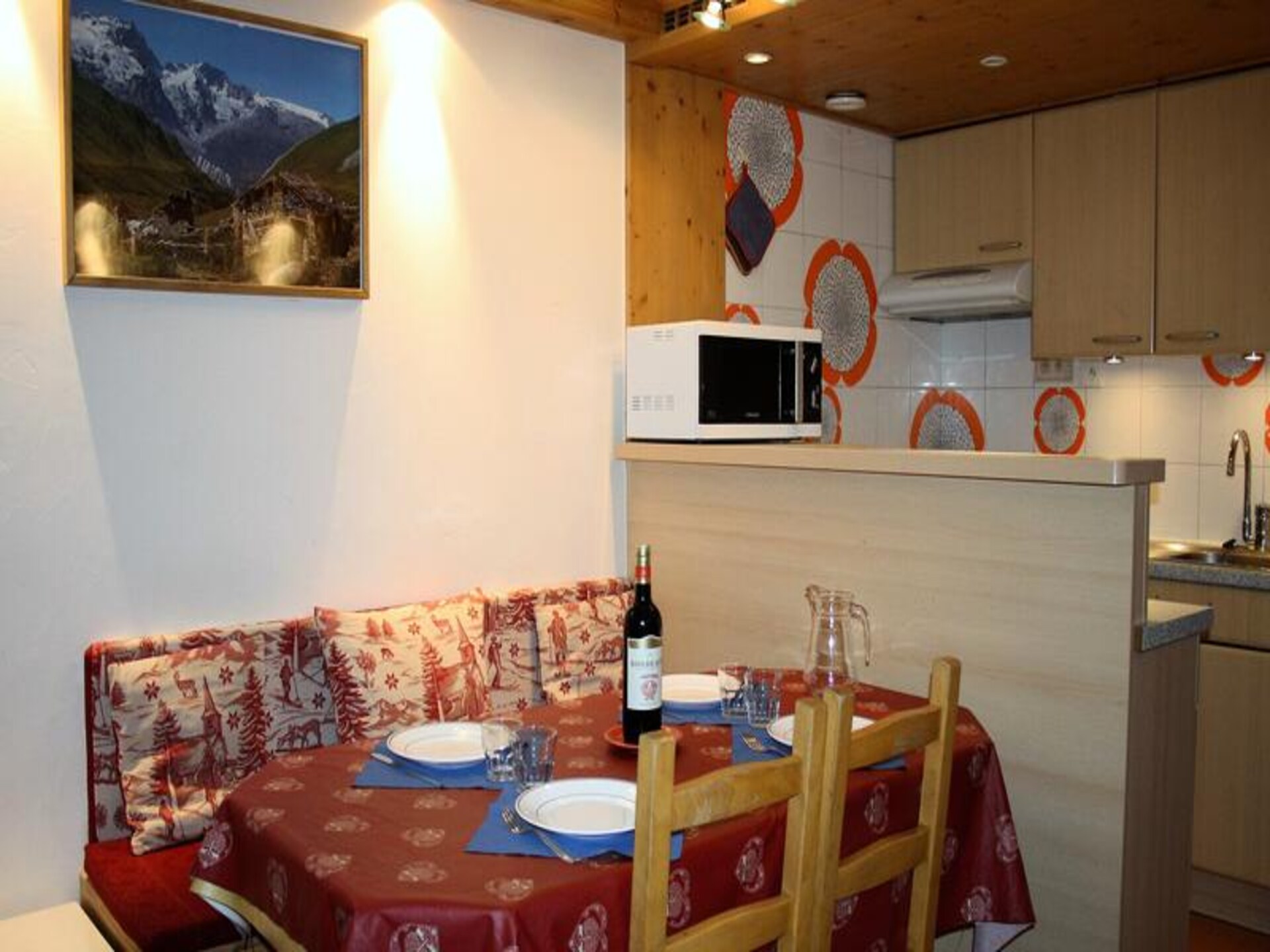 Ski-in/ski-out studio op 8e verdieping met panoramisch uitzicht op het meer van Tignes - foto 16
