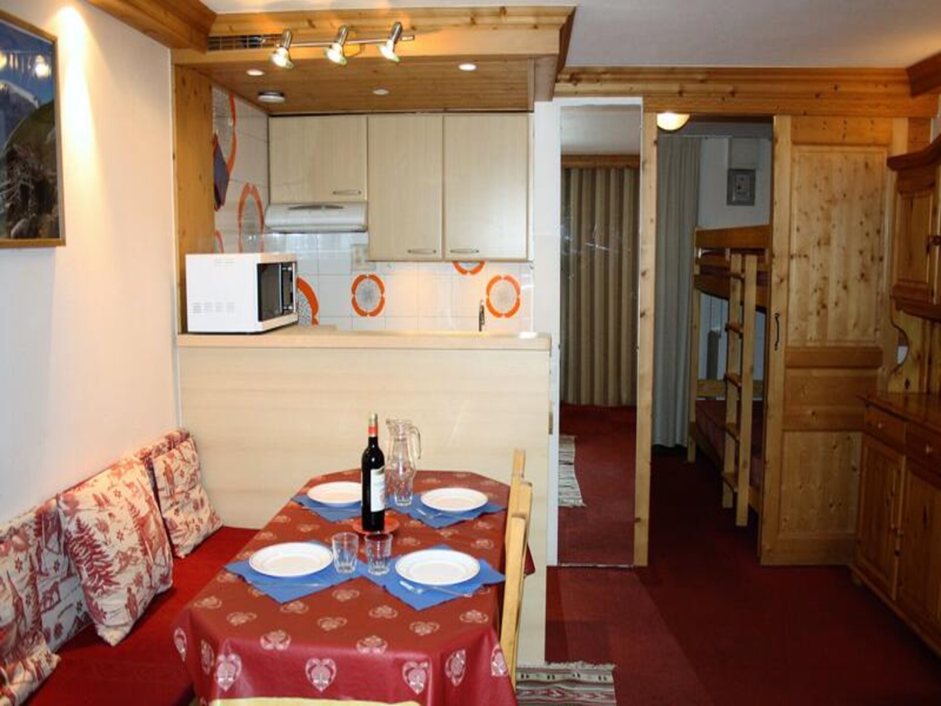 Ski-in/ski-out studio op 8e verdieping met panoramisch uitzicht op het meer van Tignes - foto 22