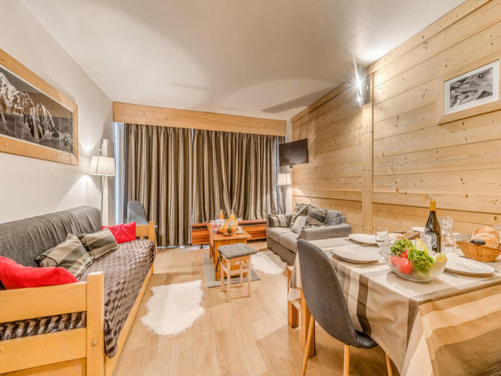 Panoramisch appartement op de piste in Tignes-Le-Lac voor 6 personen - foto 9