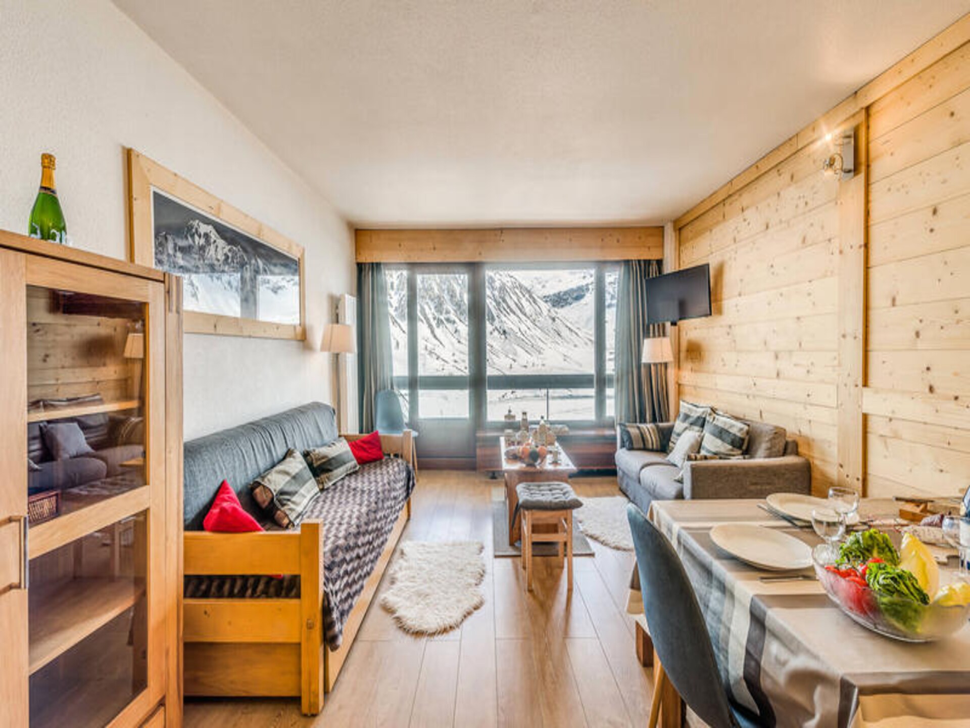 Panoramisch appartement op de piste in Tignes-Le-Lac voor 6 personen - foto 10