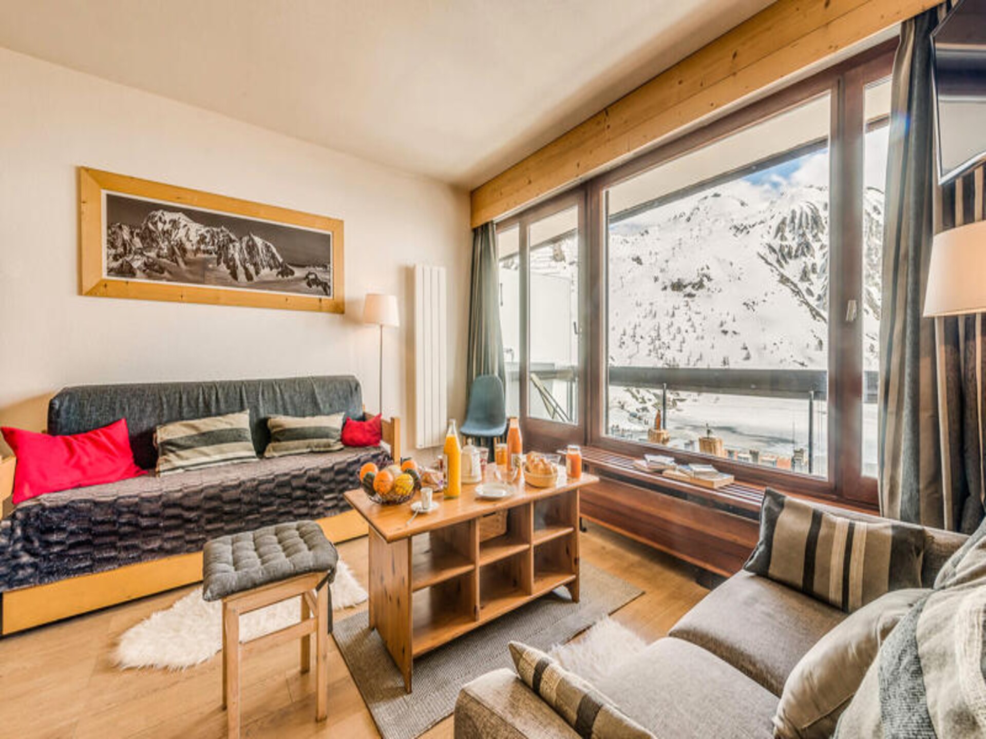 Panoramisch appartement op de piste in Tignes-Le-Lac voor 6 personen - foto 17