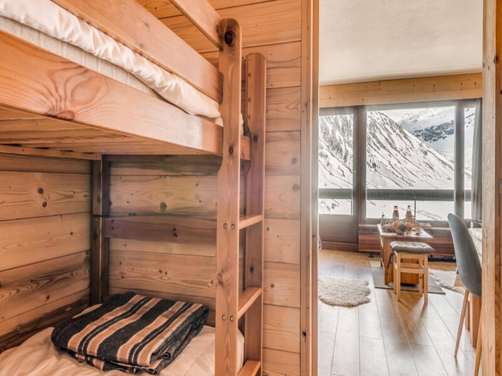 Panoramisch appartement op de piste in Tignes-Le-Lac voor 6 personen - foto 22