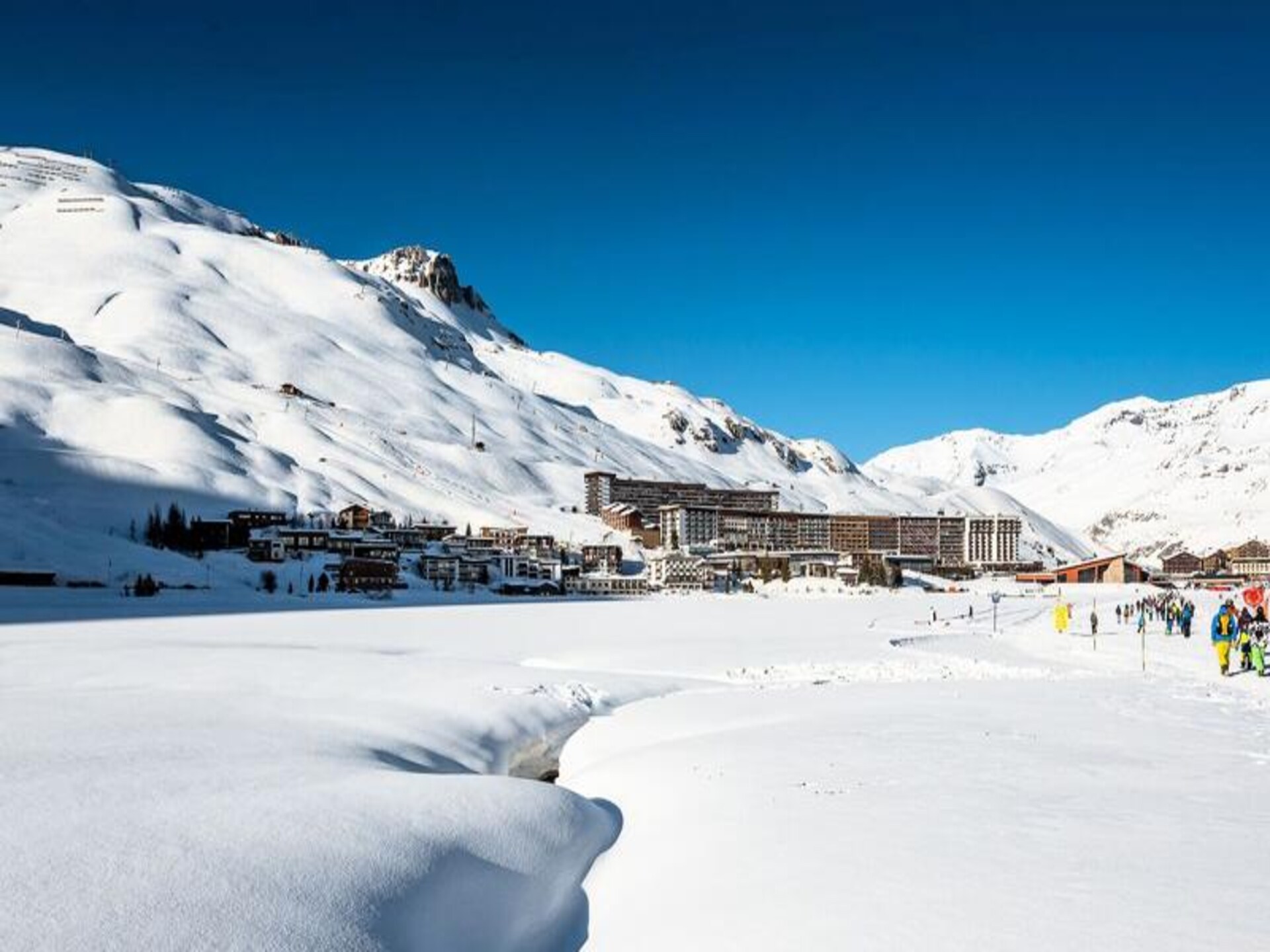Ski-in/ski-out studio aan het meer in Tignes Le Lac – 4 personen - foto 2