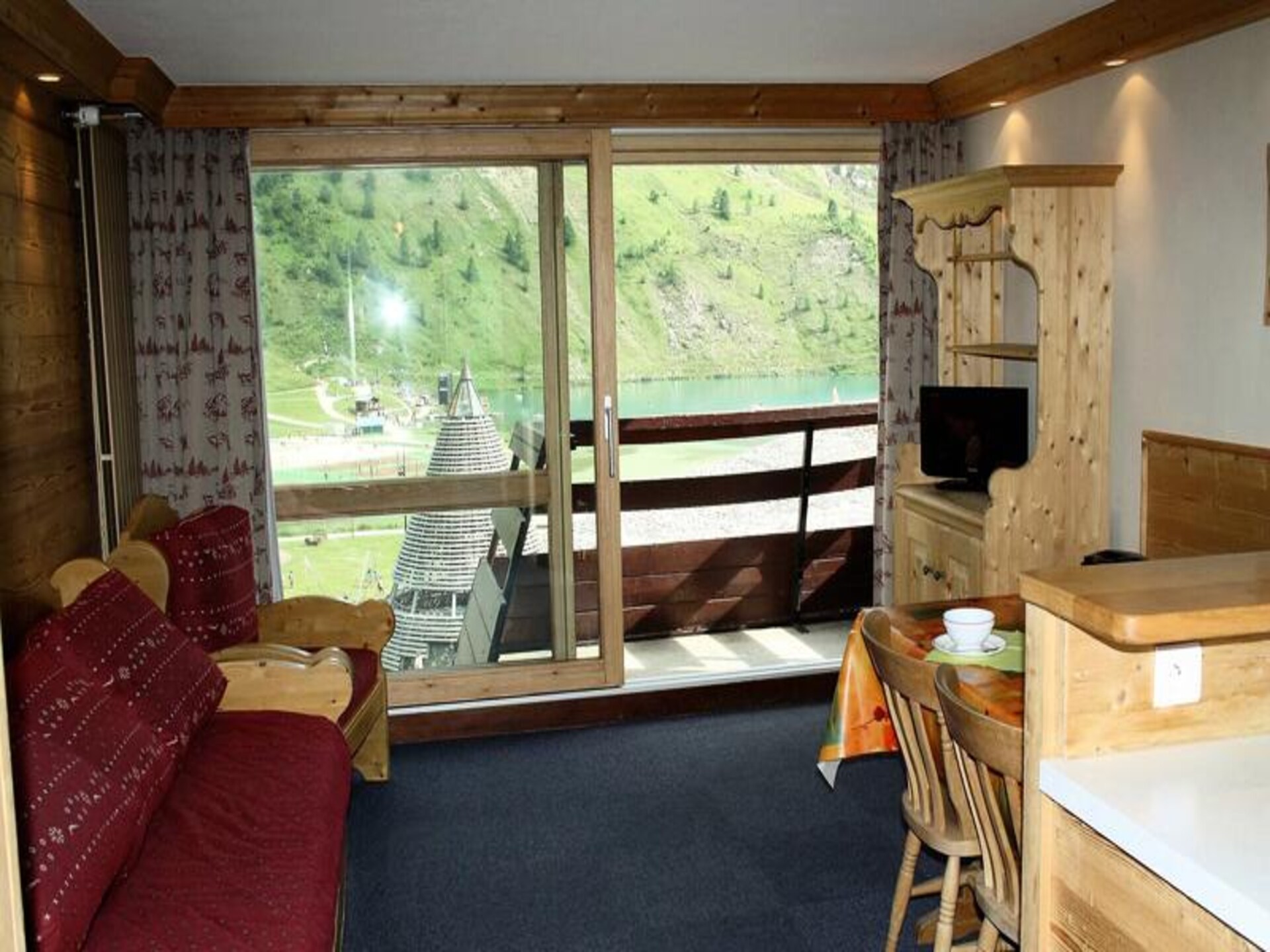 Ski-in/ski-out studio aan het meer in Tignes Le Lac – 4 personen - foto 17