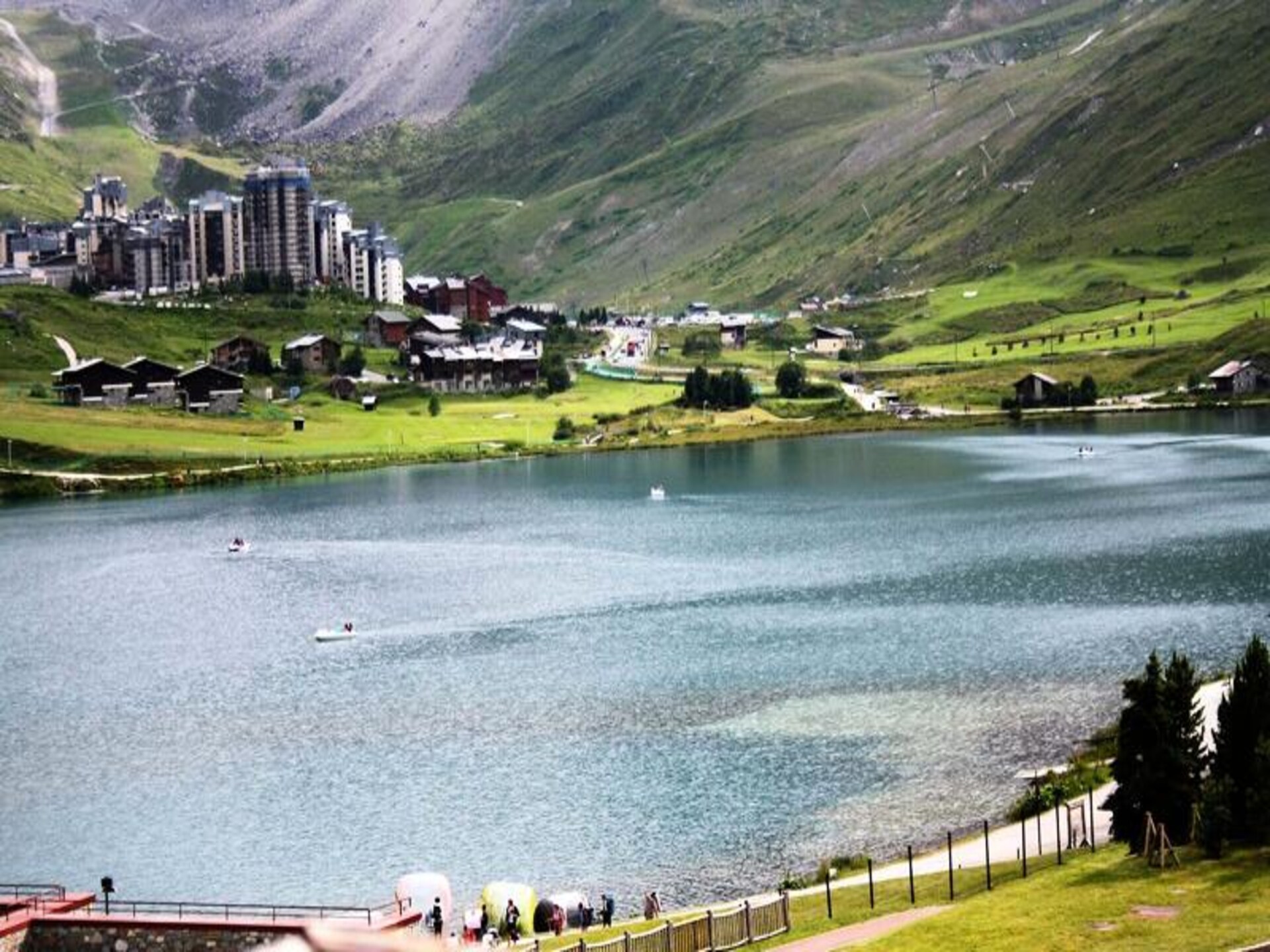 Ski-in/ski-out studio aan het meer in Tignes Le Lac – 4 personen - foto 23