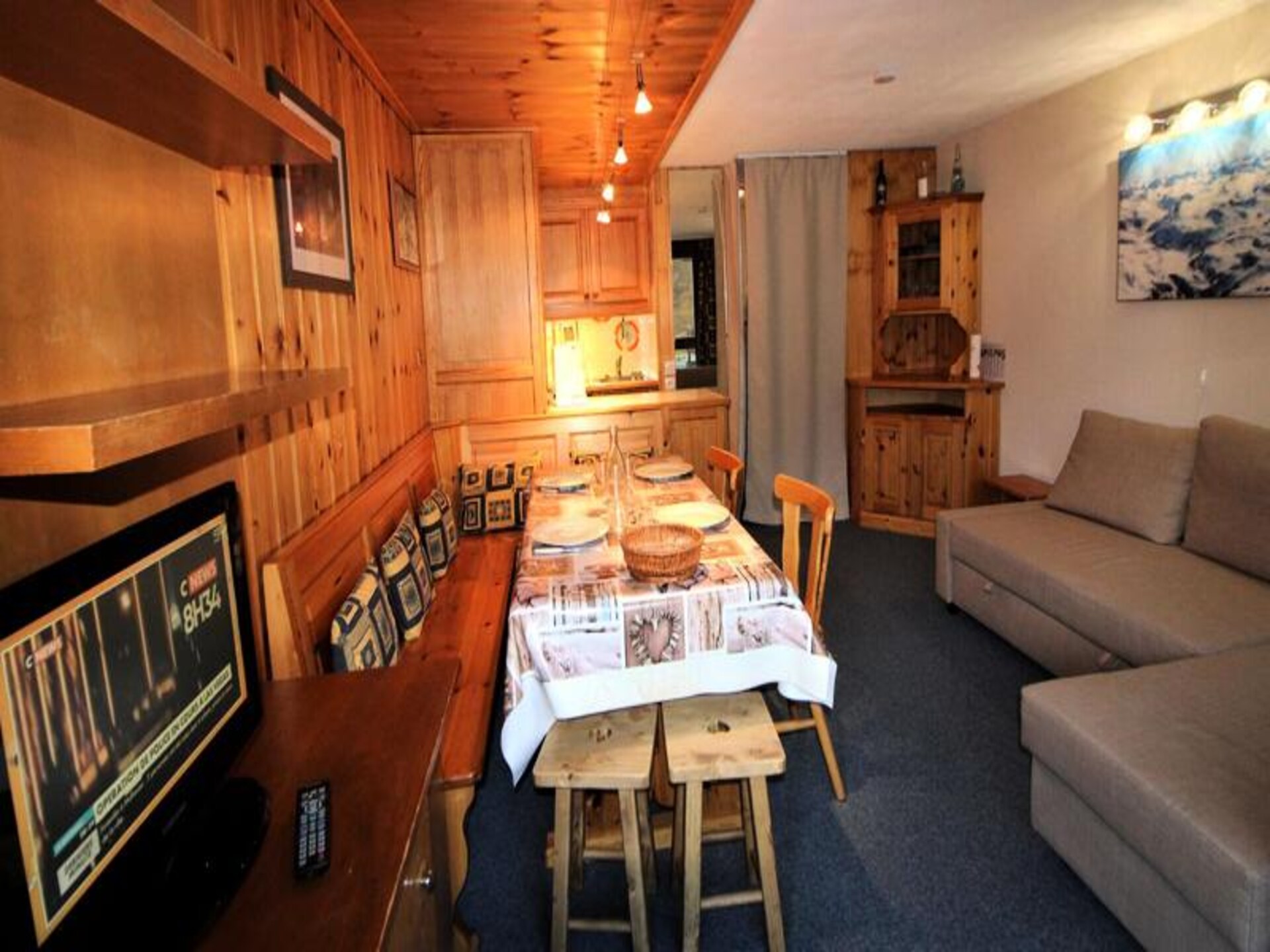 Studio aan het meer in Tignes Le Lac met balkon en ski-in/ski-out - foto 22