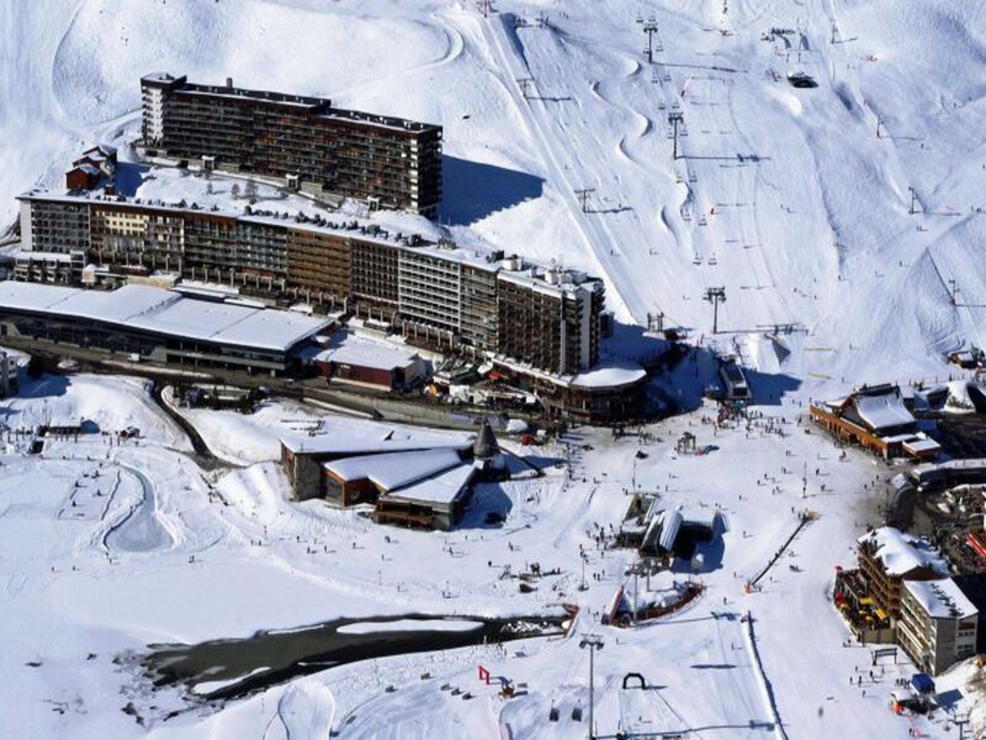 Studio aan het meer in Tignes Le Lac met balkon en ski-in/ski-out - foto 25