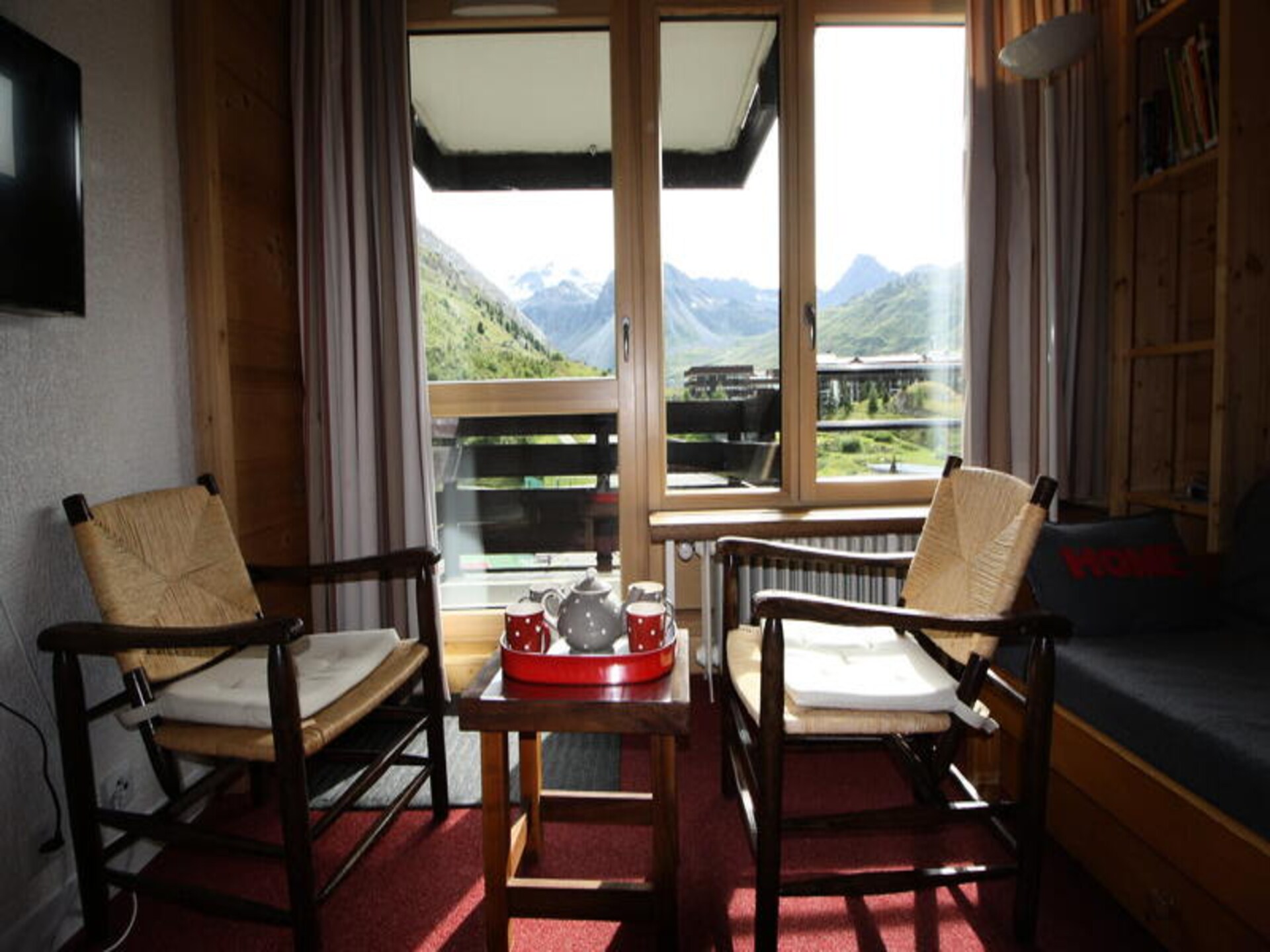 Zonnig 6-persoons appartement met gletsjerzicht en ski-in/ski-out in Tignes - foto 18