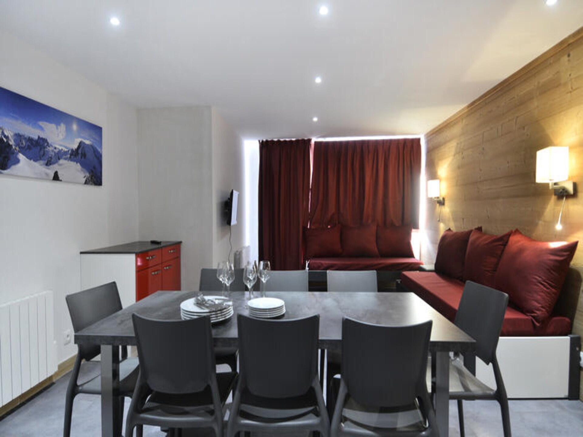 Appartement 8p in Plagne Bellecôte op 100m van de piste met balkon - foto 10