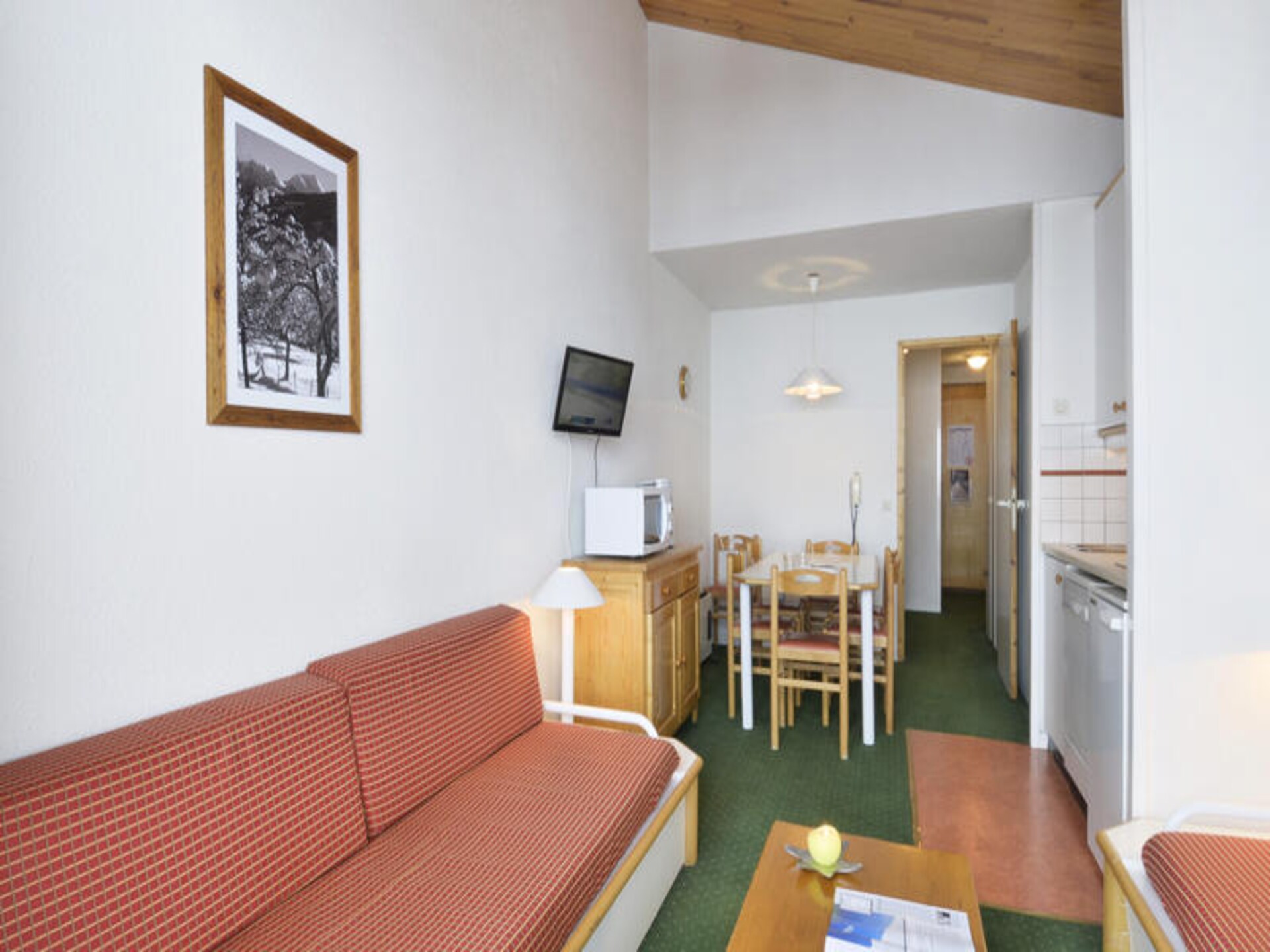 Ski-in/ski-out appartement op de piste in Belle Plagne voor 6 personen - foto 9