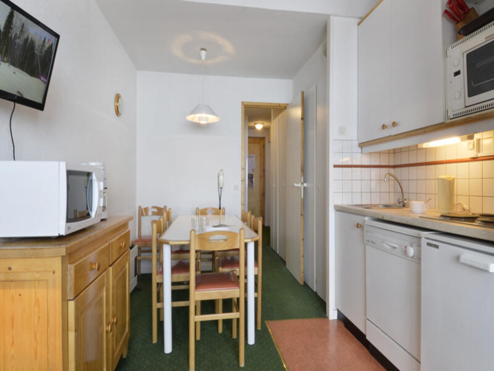 Ski-in/ski-out appartement op de piste in Belle Plagne voor 6 personen - foto 11