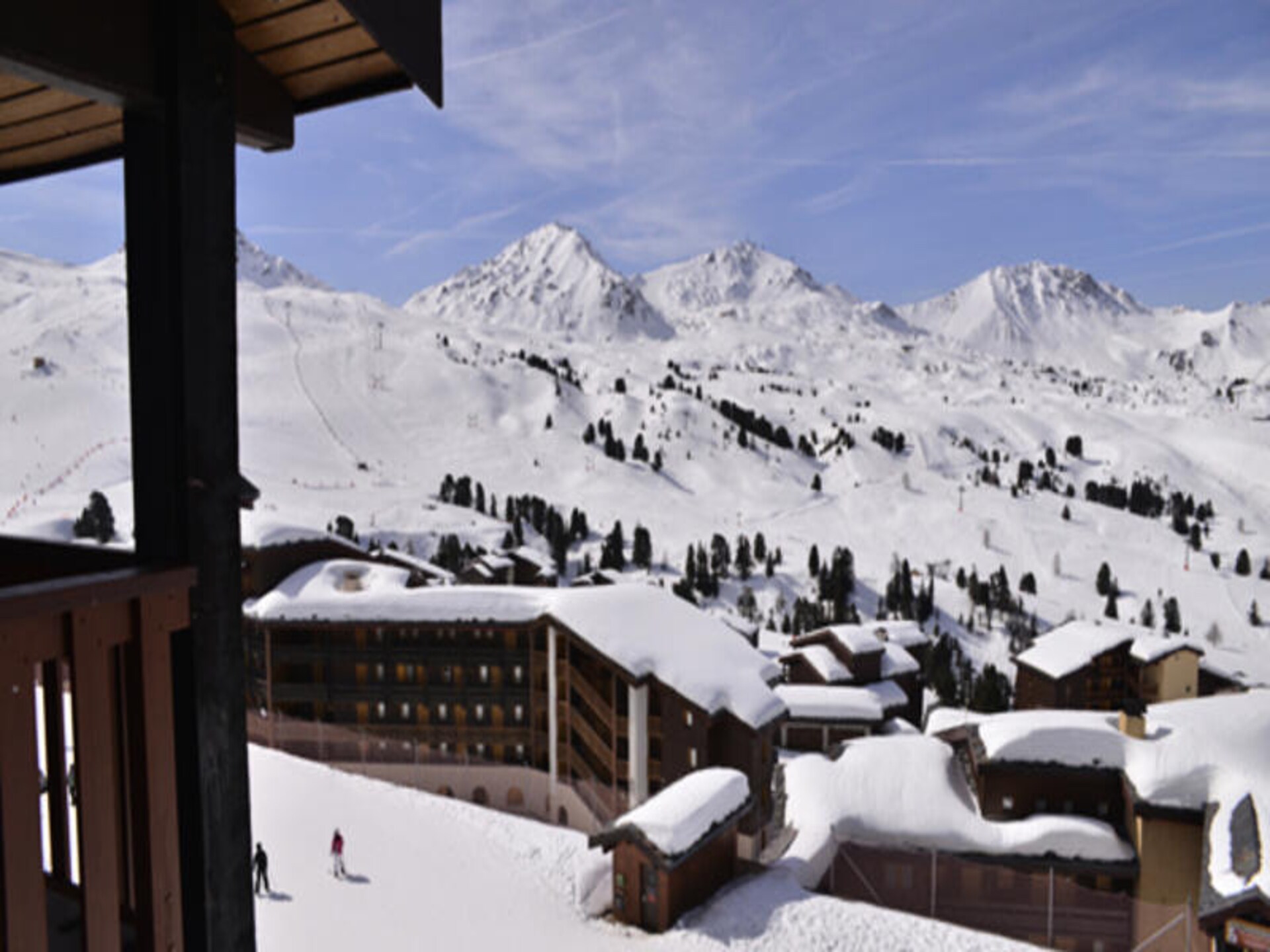 Ski-in/ski-out appartement op de piste in Belle Plagne voor 6 personen - foto 15