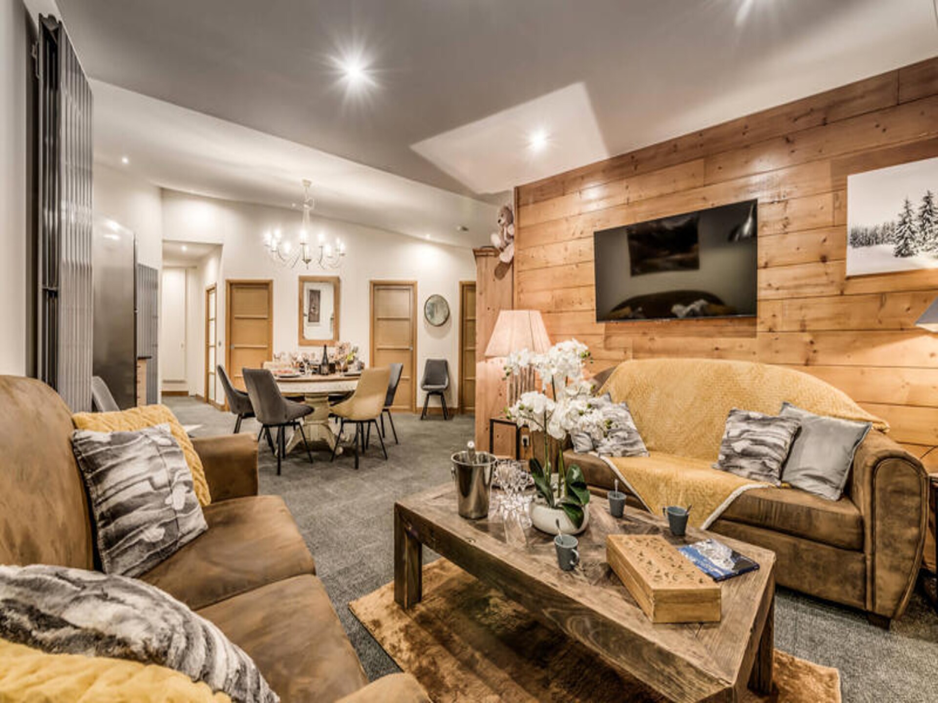 Ruim familieappartement Palafour in Tignes met directe piste-toegang - foto 19