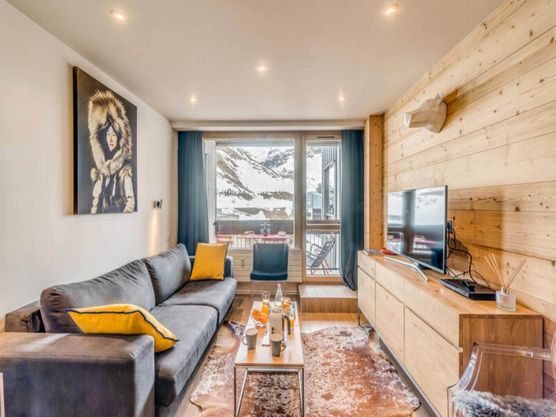 Luxe duplex in Tignes Val Claret: 50m², 7 personen, 250m tot de piste - foto 9