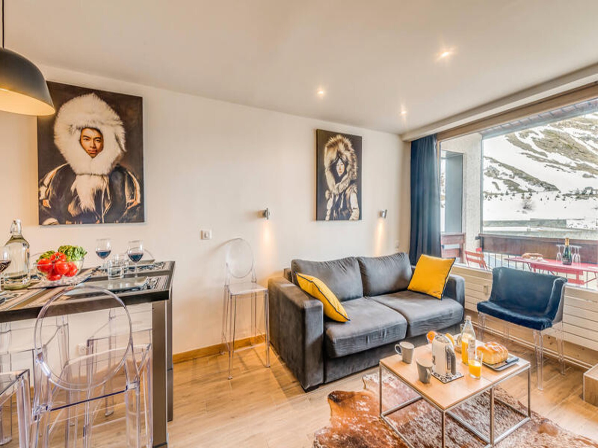 Luxe duplex in Tignes Val Claret: 50m², 7 personen, 250m tot de piste - foto 10