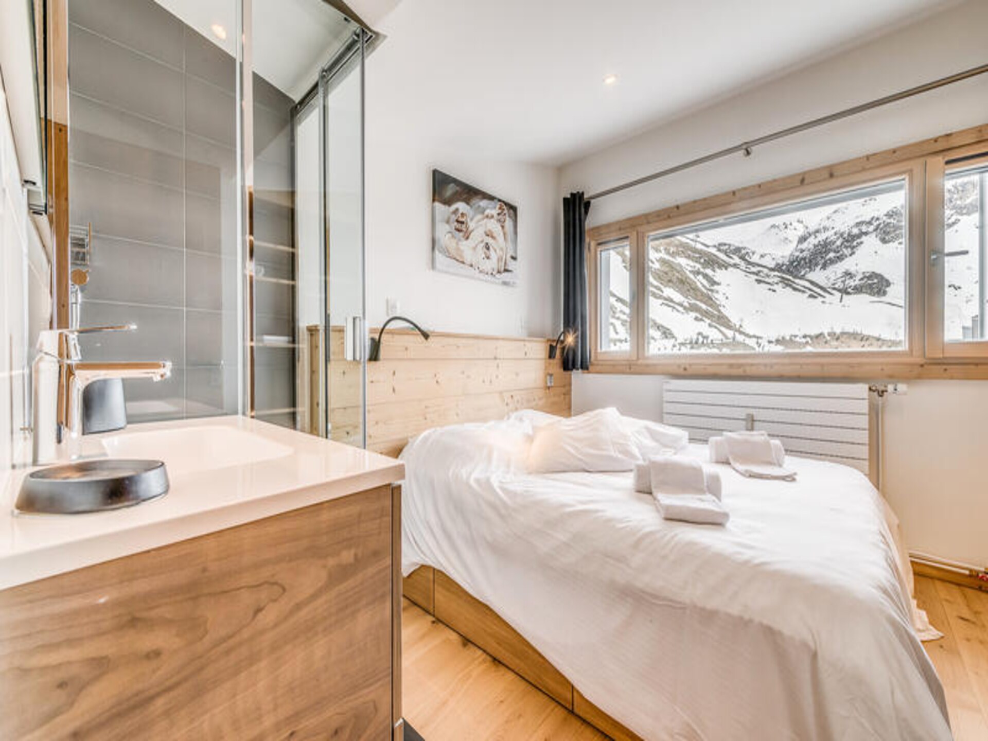Luxe duplex in Tignes Val Claret: 50m², 7 personen, 250m tot de piste - foto 15