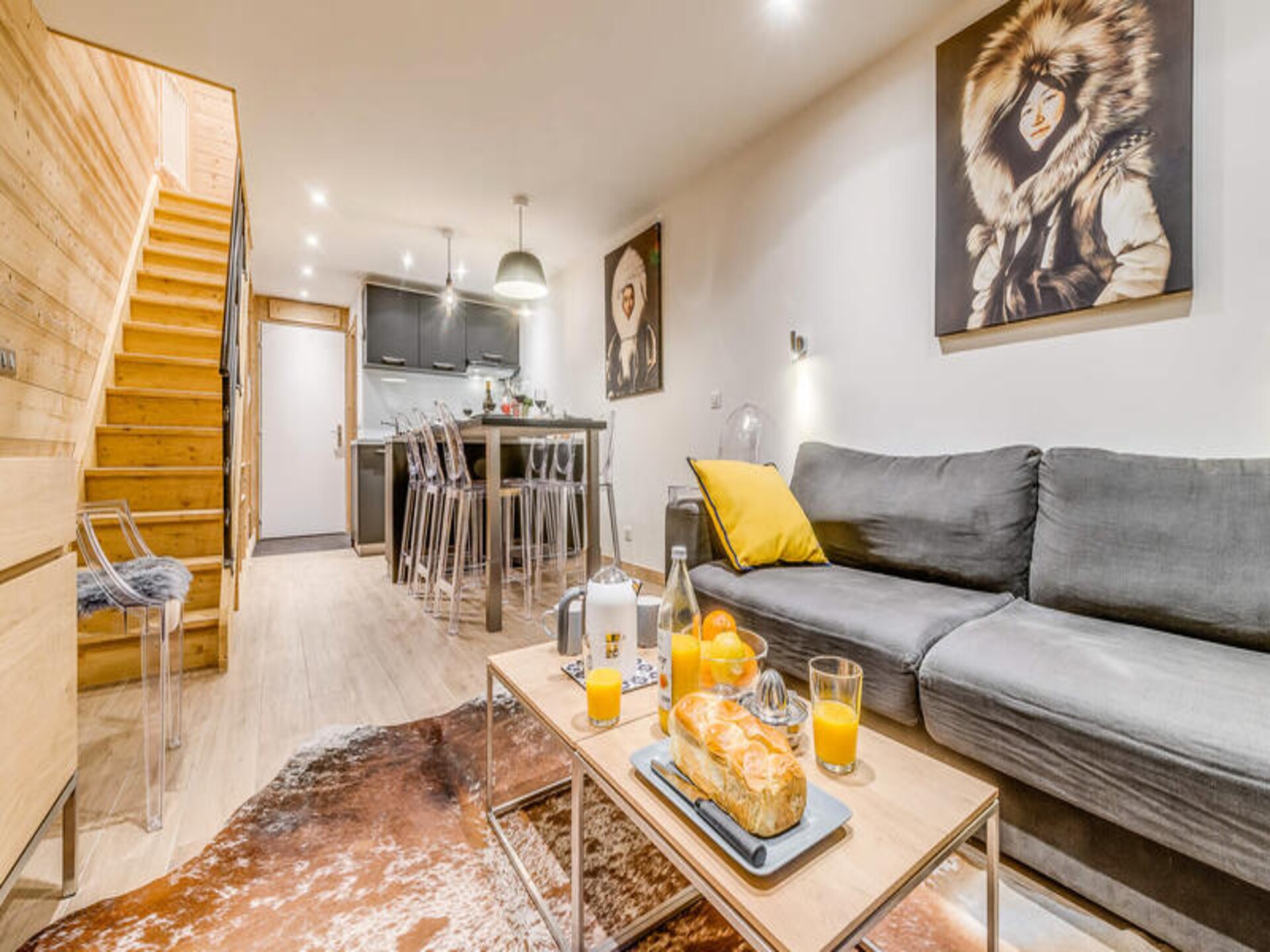 Luxe duplex in Tignes Val Claret: 50m², 7 personen, 250m tot de piste - foto 20
