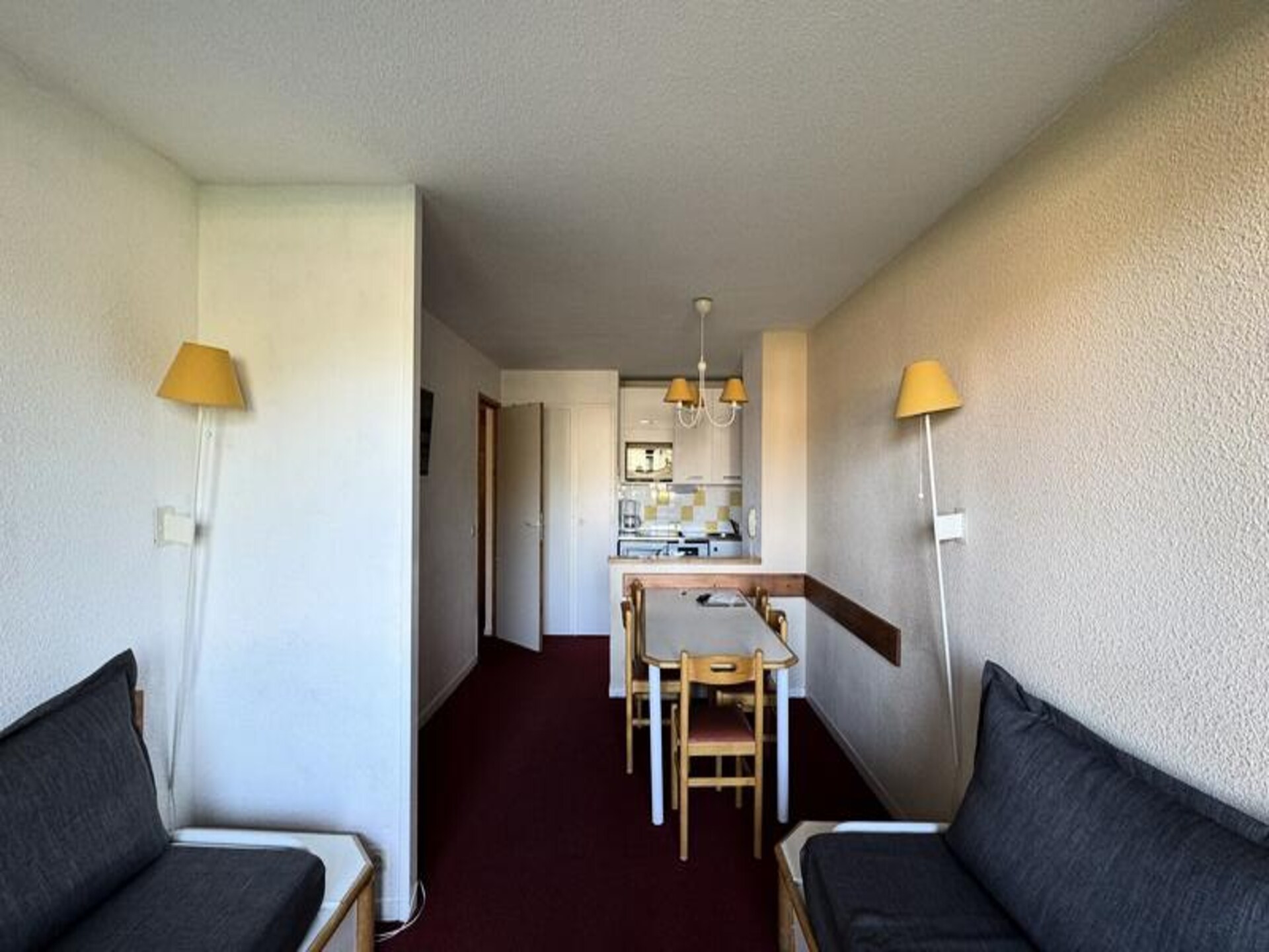 Ski-in/ski-out appartement voor 6 personen in Belle Plagne met pistezicht - foto 12