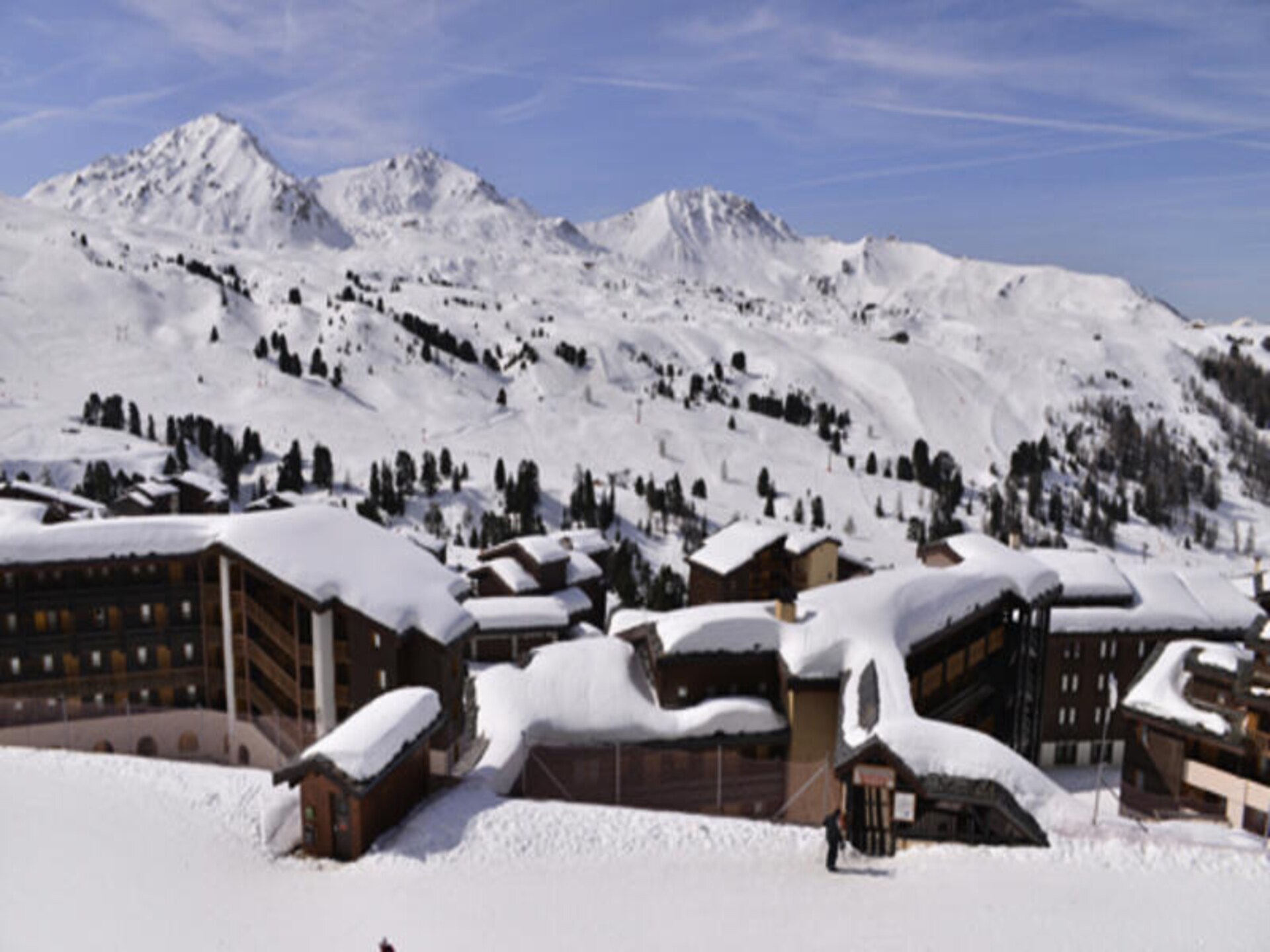 Ski-in/ski-out appartement voor 6 personen in Belle Plagne met pistezicht - foto 15