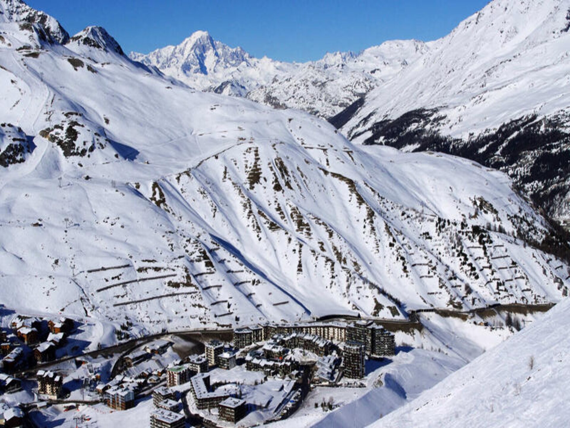 Gezellige studio op 2100m met uitzicht op de Grande Motte-gletsjer - foto 2