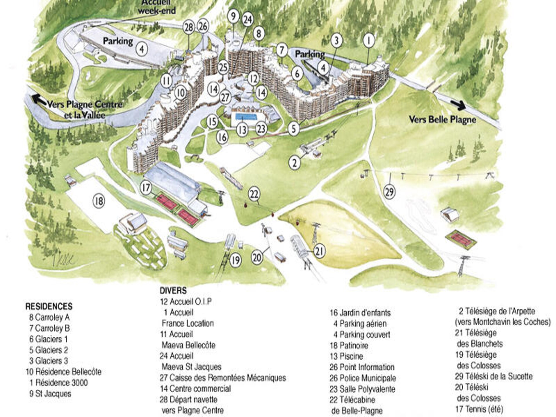 Knus appartement op 100m van de piste in Plagne Bellecôte - foto 4