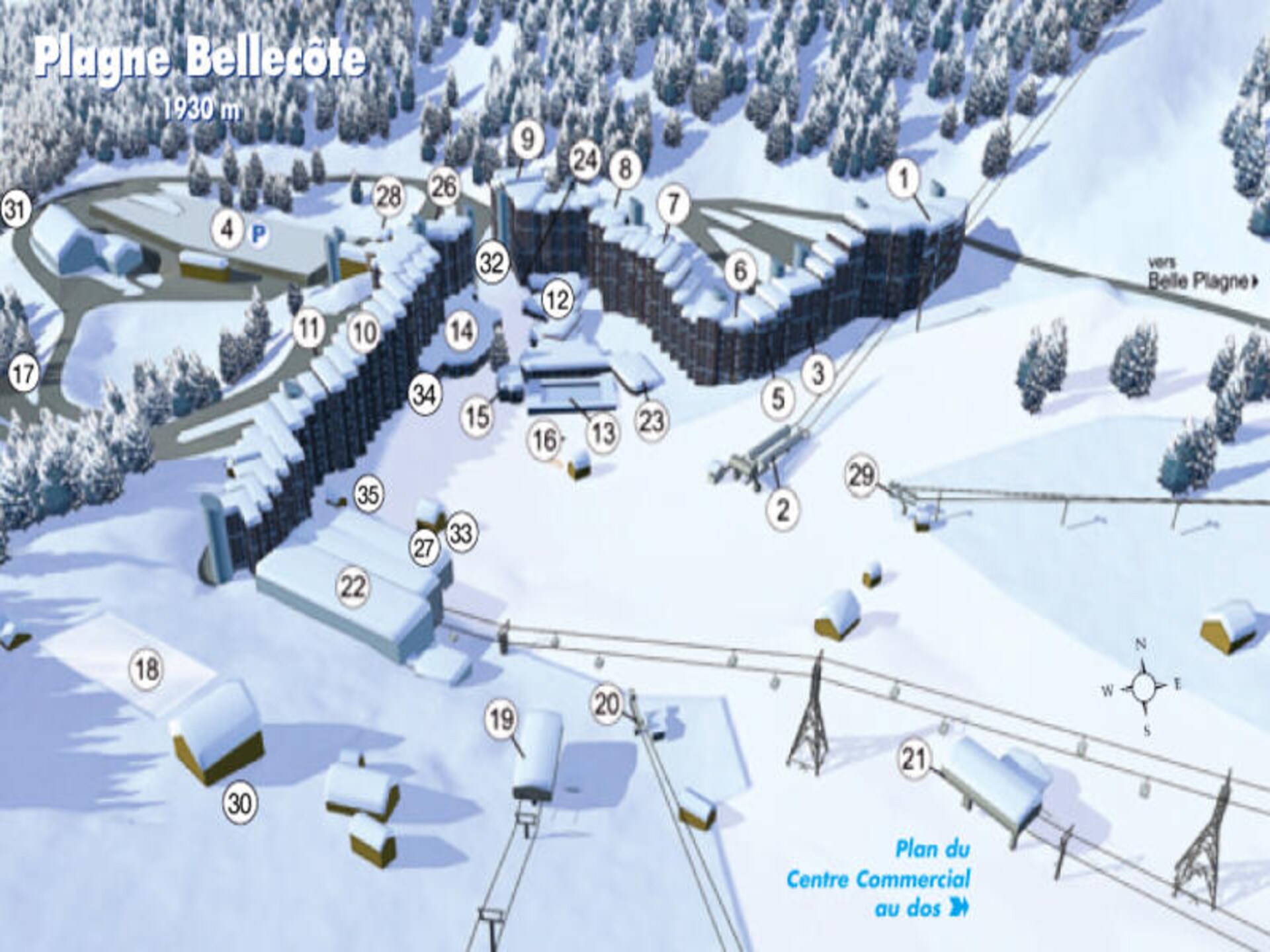 Knus appartement op 100m van de piste in Plagne Bellecôte - foto 12