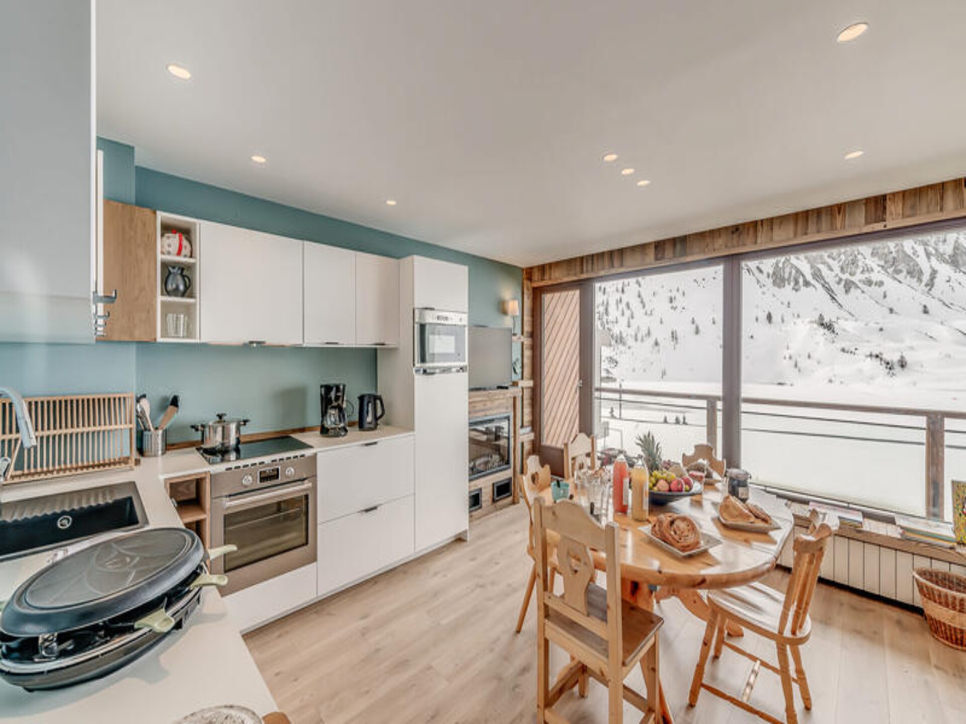 Panoramisch appartement aan het meer van Tignes met gletsjerzicht - foto 9