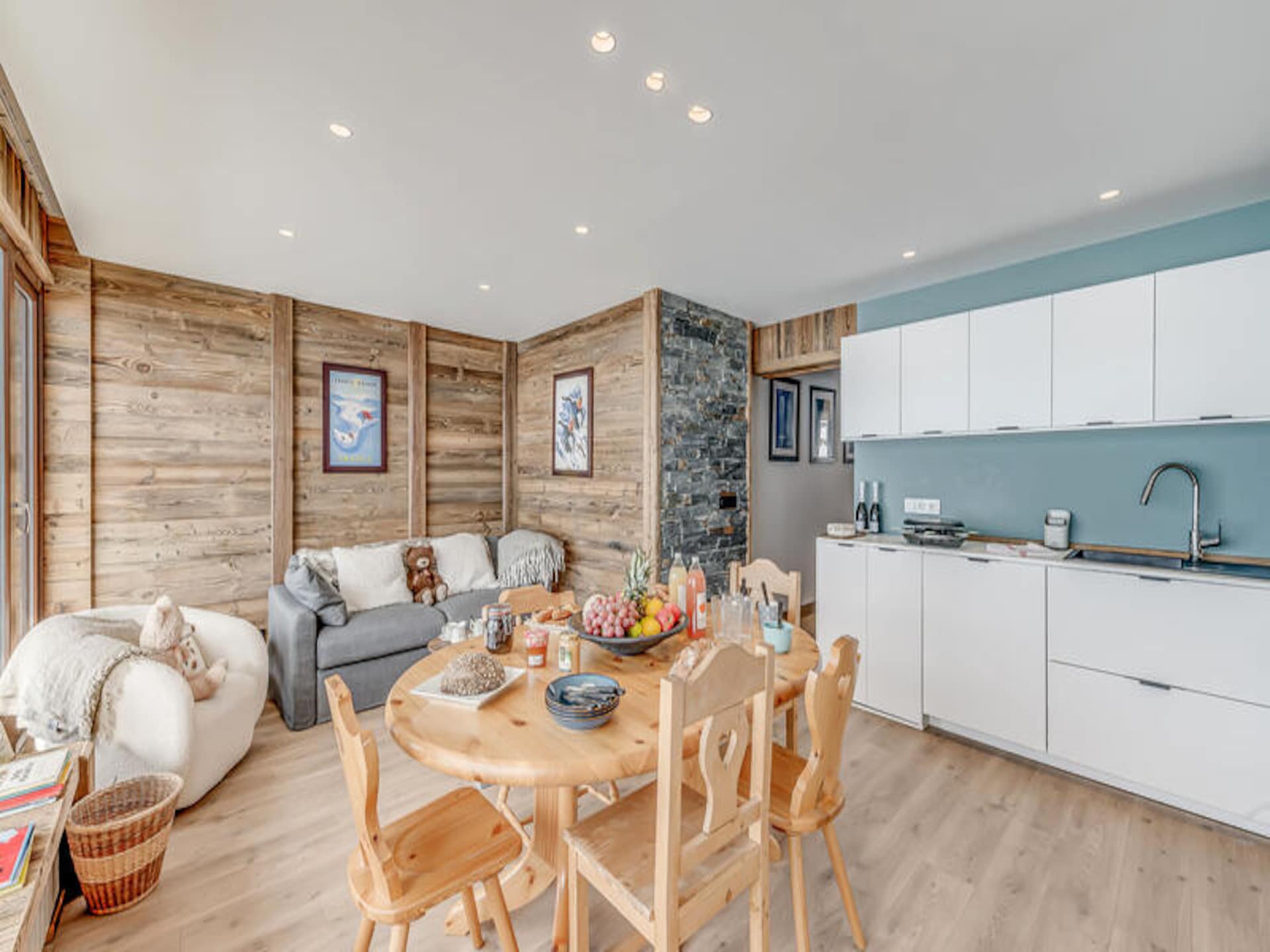 Panoramisch appartement aan het meer van Tignes met gletsjerzicht - foto 11