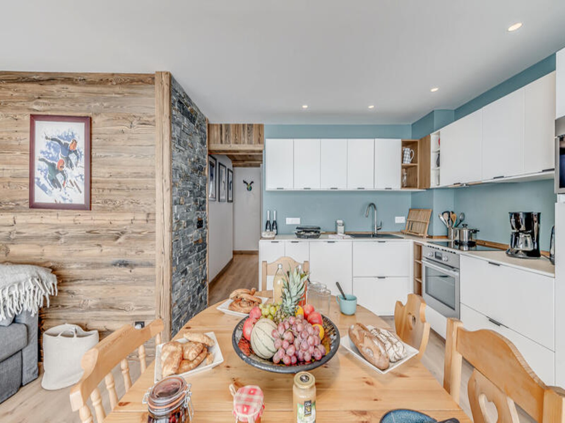 Panoramisch appartement aan het meer van Tignes met gletsjerzicht - foto 12
