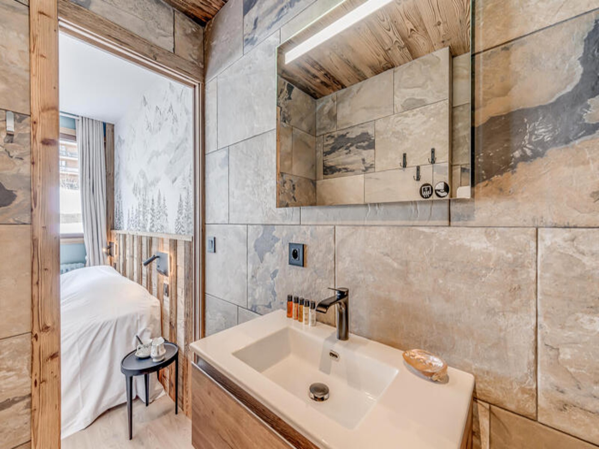 Panoramisch appartement aan het meer van Tignes met gletsjerzicht - foto 18
