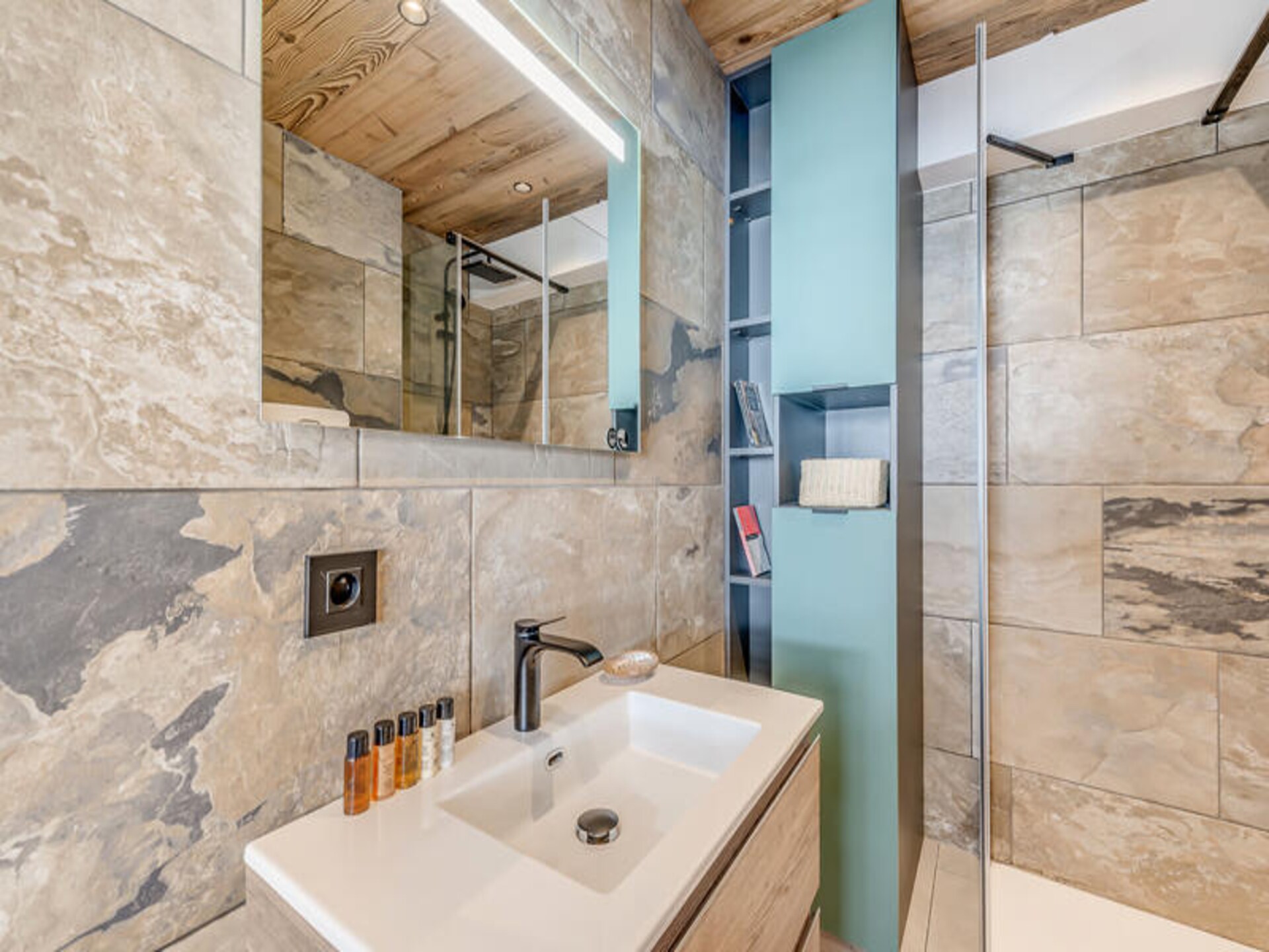 Panoramisch appartement aan het meer van Tignes met gletsjerzicht - foto 19