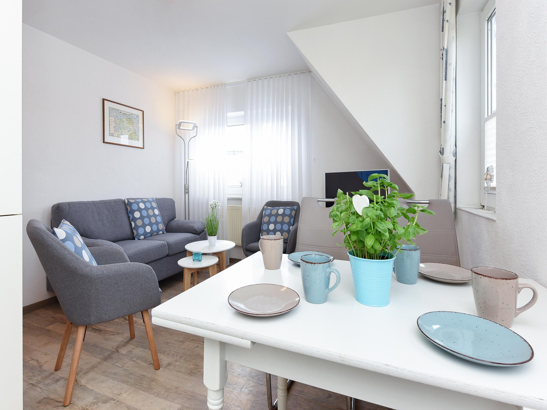 Stijlvol appartement aan de Waddenzee – Haus am Kajedeich Robbe in Bensersiel - foto 11