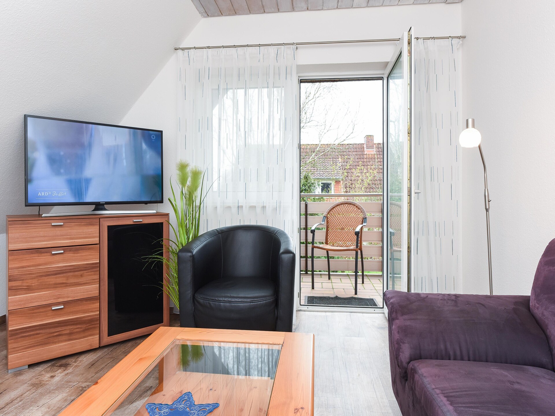 Knus appartement met balkon nabij strand Bensersiel - foto 7