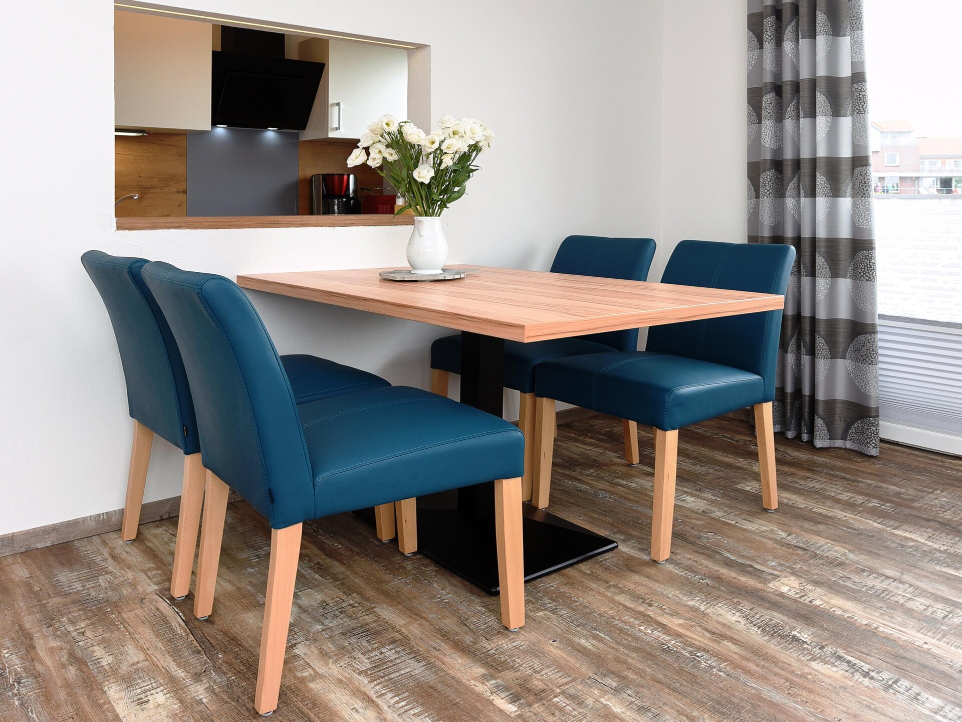 Op 350 m van zee: Modern appartement Haus zur Möwe 1 in Bensersiel - foto 8