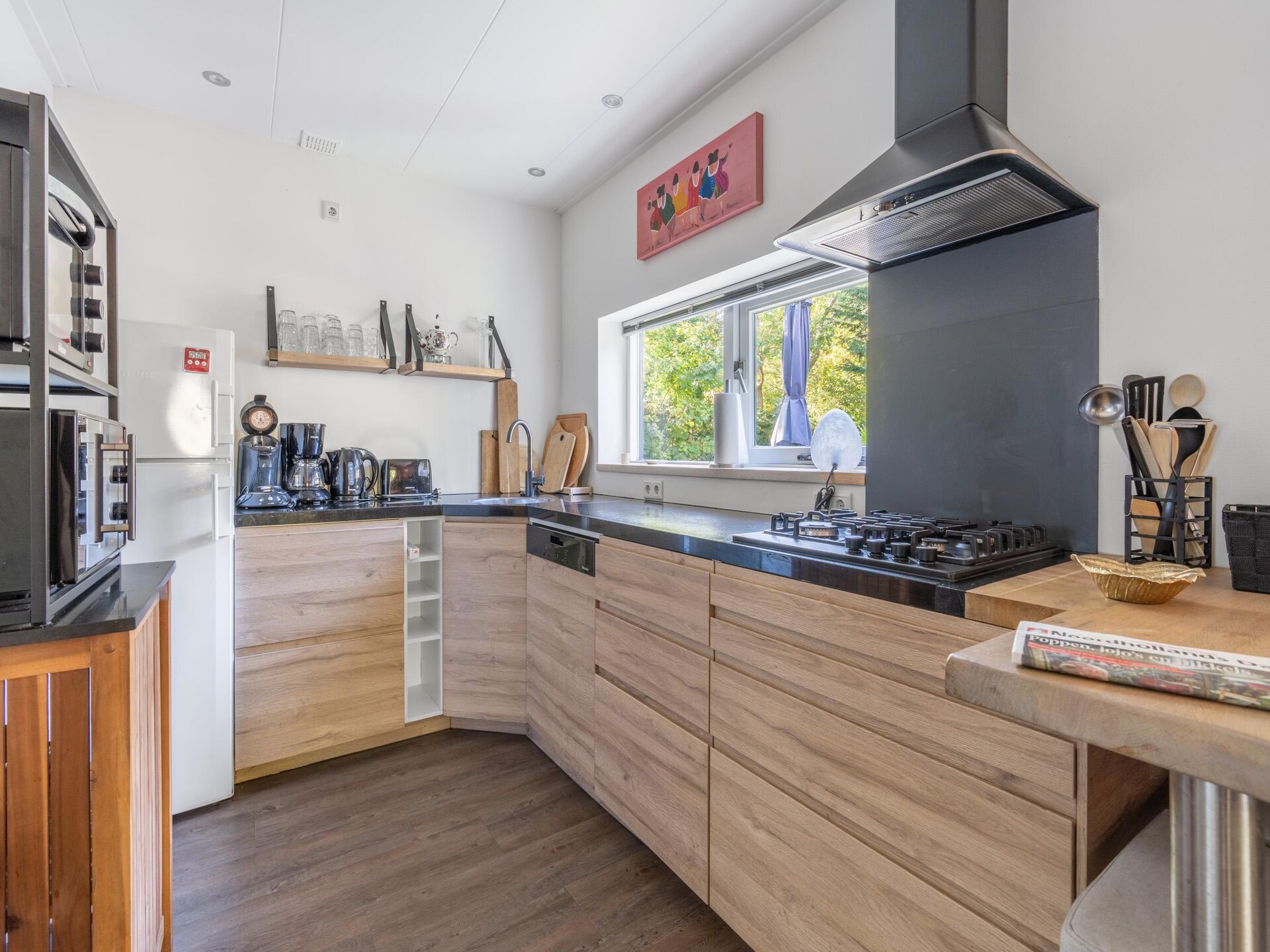 Vrijstaande bosbungalow voor 6 personen met omheinde tuin en oplaadpunt - foto 9