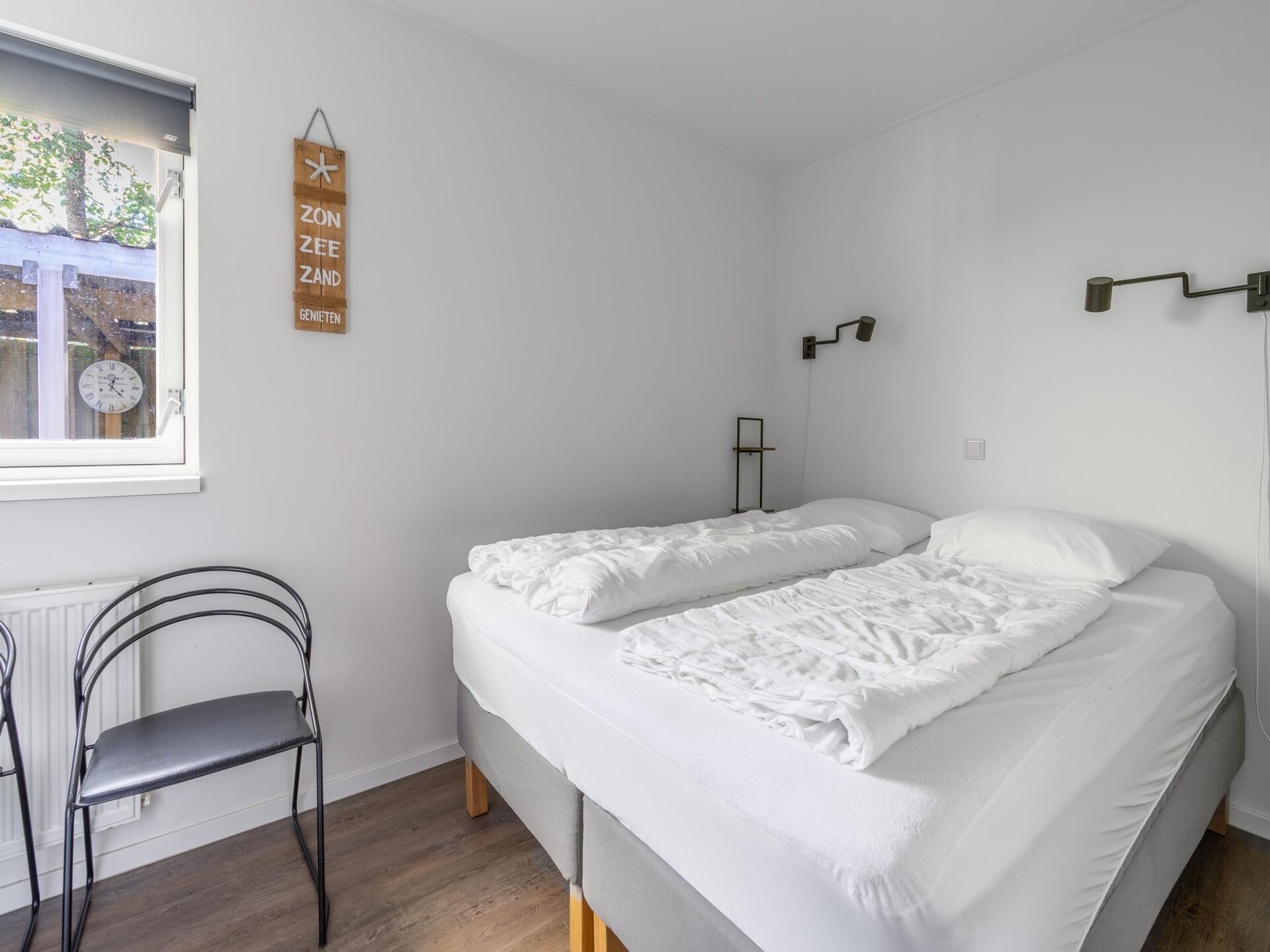 Vrijstaande bosbungalow voor 6 personen met omheinde tuin en oplaadpunt - foto 13
