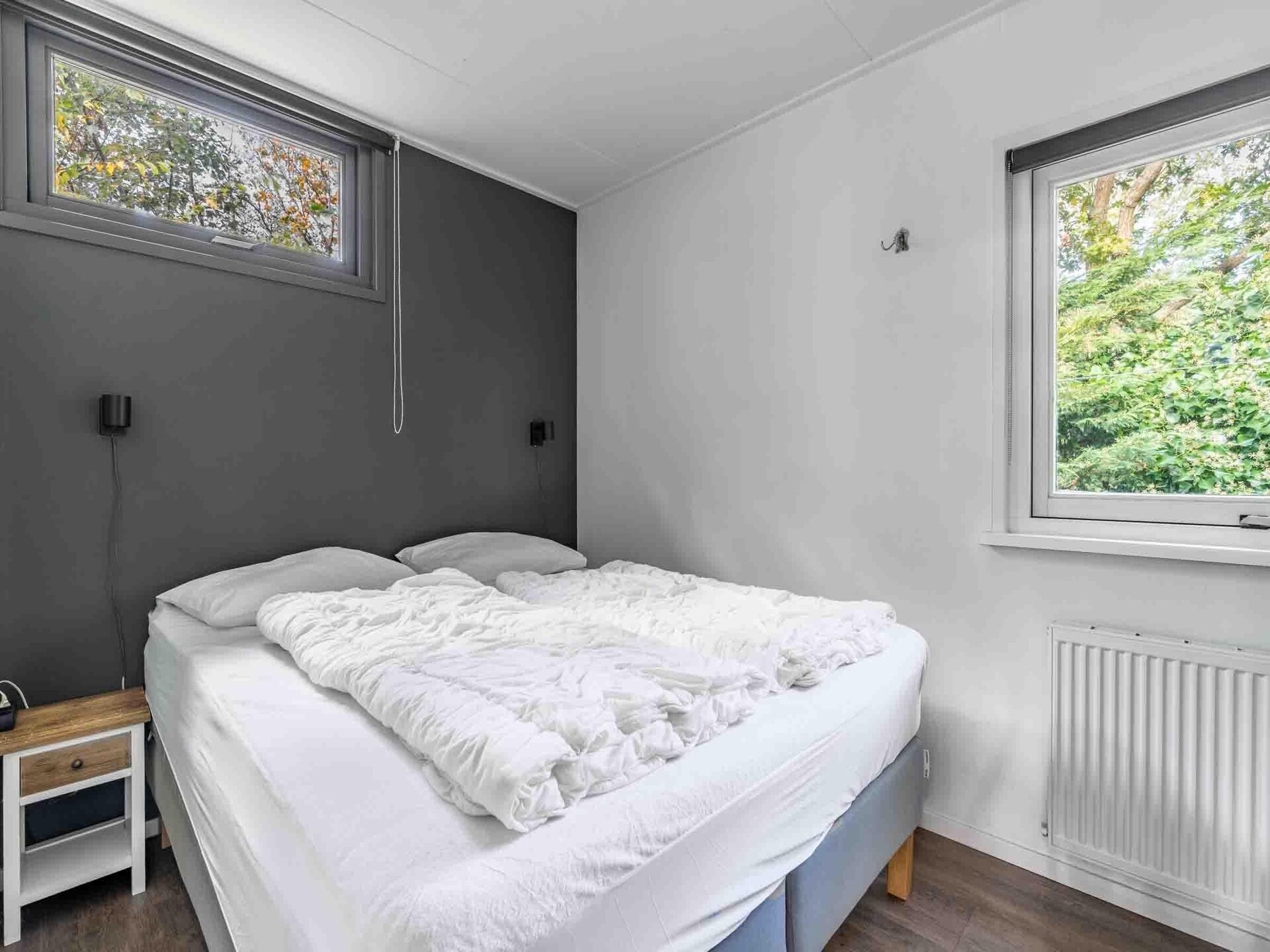 Vrijstaande bosbungalow voor 6 personen met omheinde tuin en oplaadpunt - foto 15