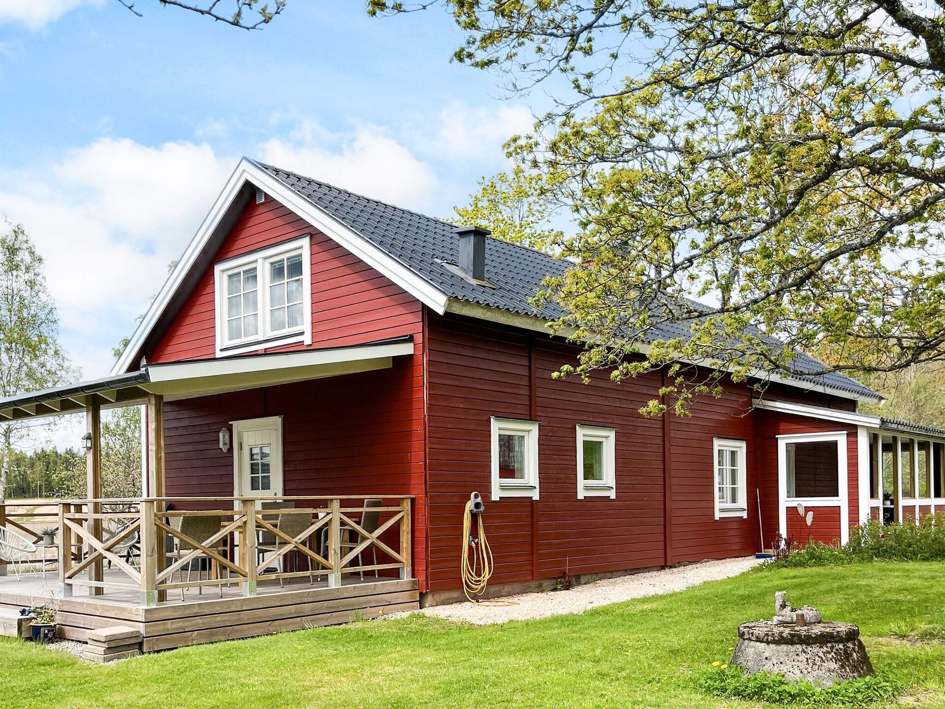 Rustiek vakantiehuis aan de golfbaan in Brålanda, Dalsland - foto 2