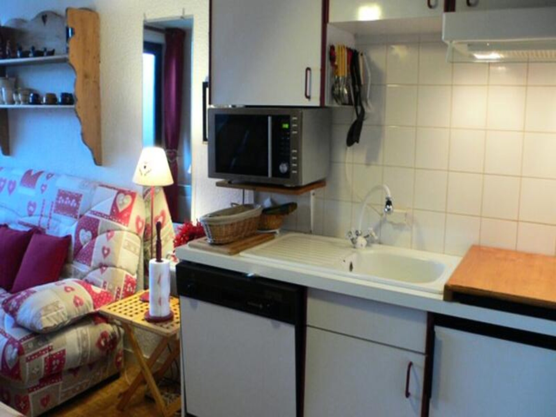 Knus duplexappartement op de piste in Huez met balkon op het zuiden - foto 5