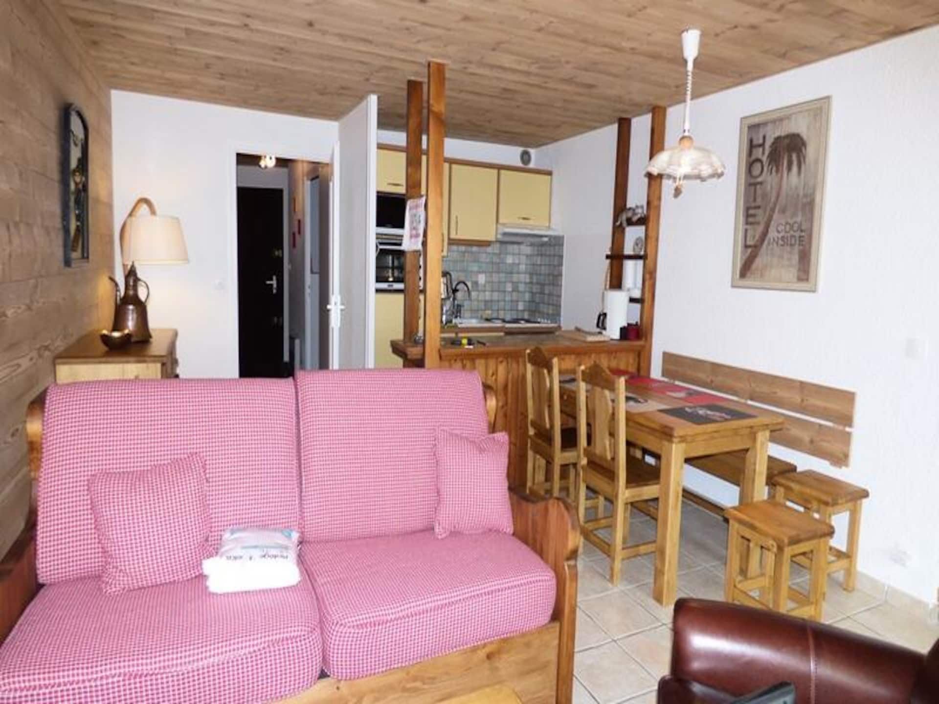 Charmant appartement in Résidence Meije, Huez voor 6 personen - foto 5