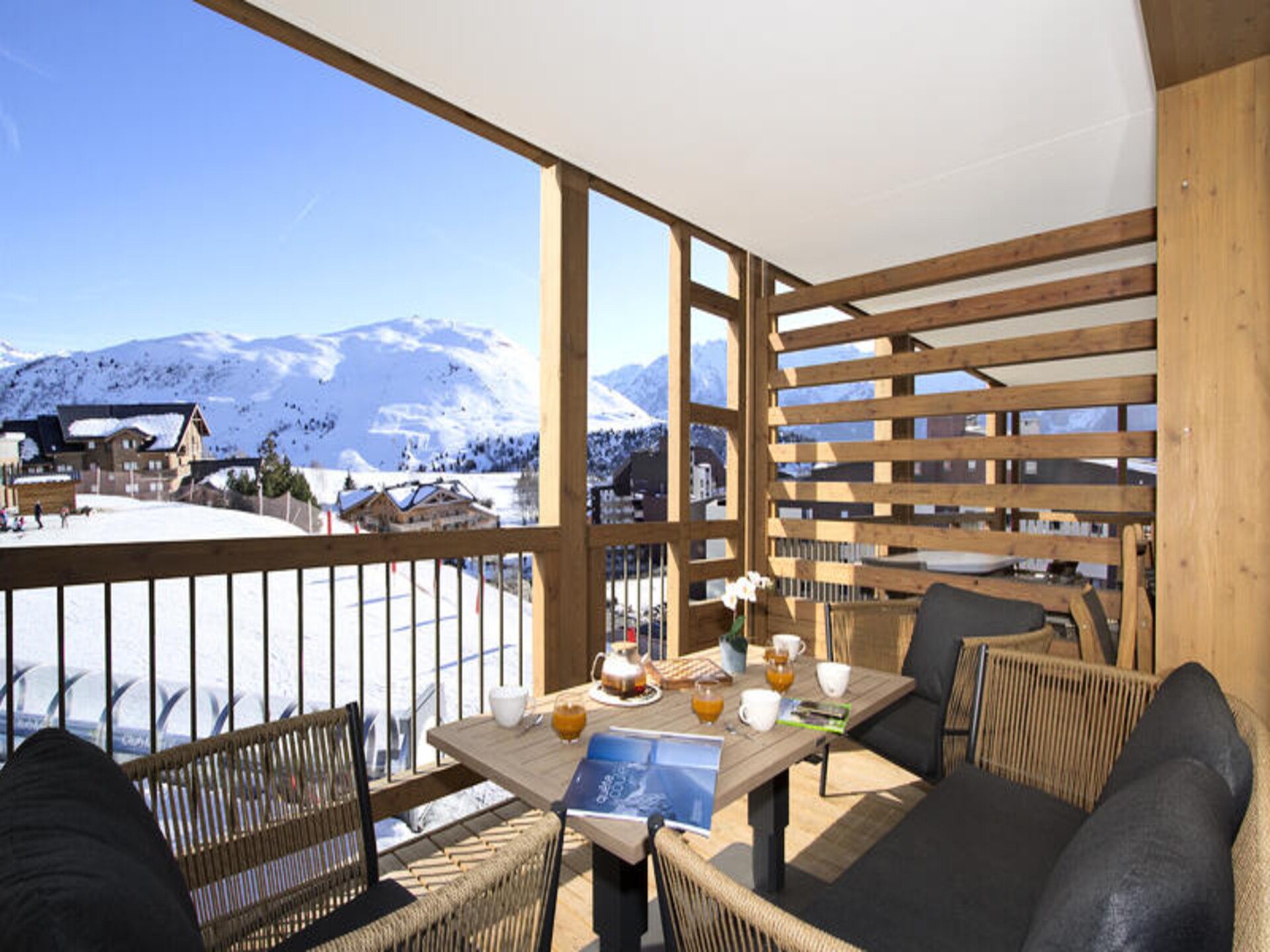 Appartement Phoenix A in Huez: ski-in/ski-out met panoramisch uitzicht - foto 12