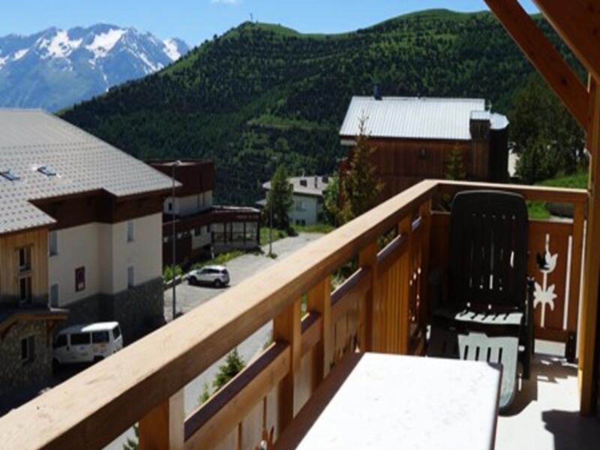Ruim duplexappartement 90m² in Huez, 200m van de piste met zuidzicht - foto 7