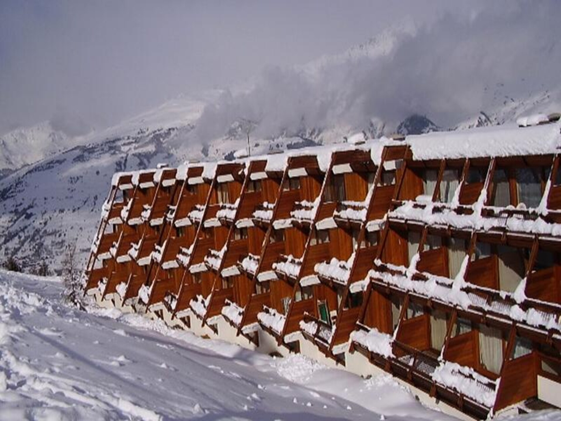 Knus appartement in Arc 1600, 50m van de piste met Mont Blanc uitzicht - foto 1