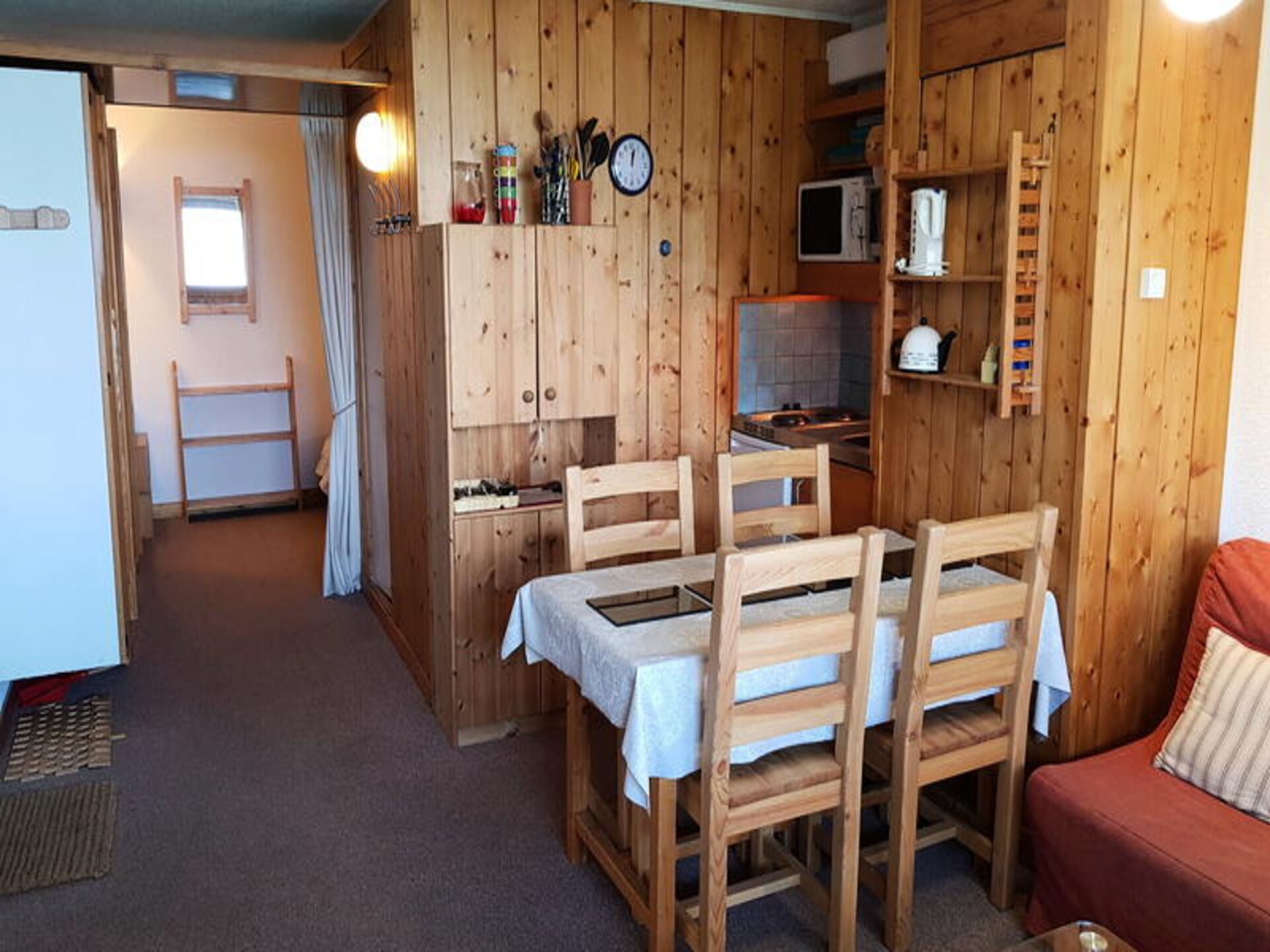 Knus appartement in Arc 1600, 50m van de piste met Mont Blanc uitzicht - foto 2