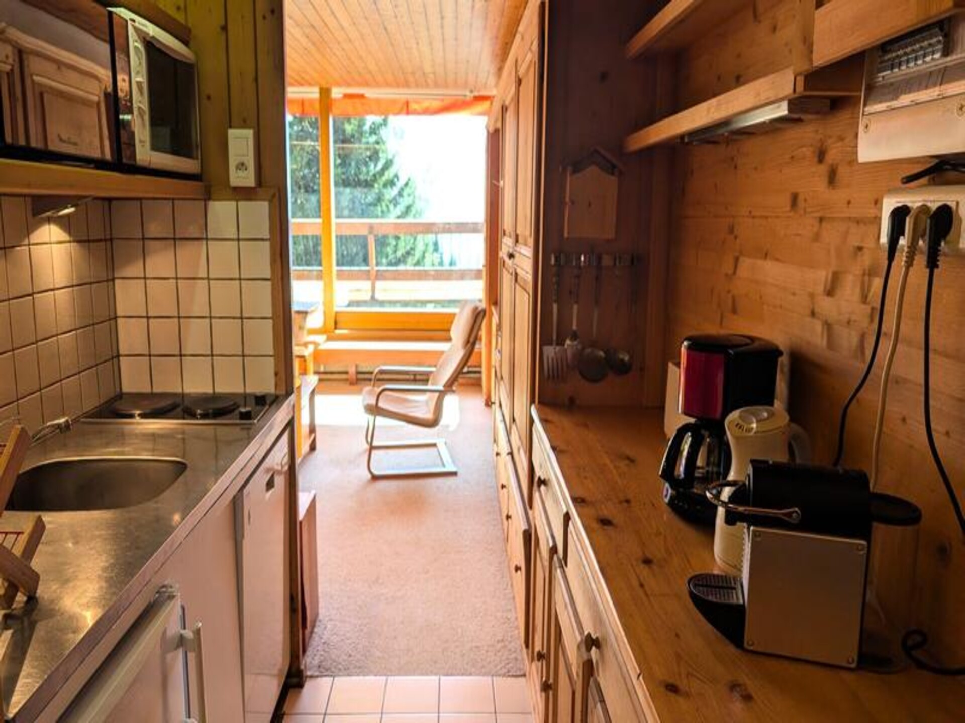 Appartement 6 pers. in Arc 1600 met uitzicht en nabij de piste - foto 9