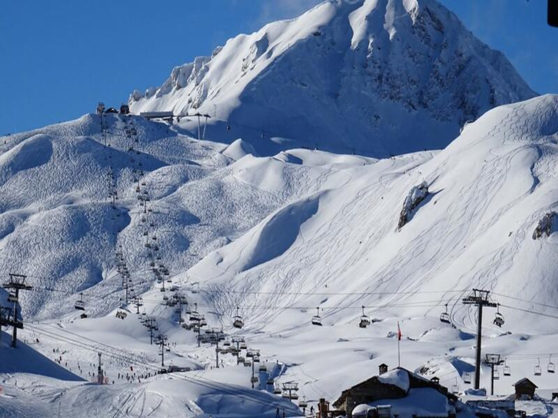 Appartement 6 pers. in Arc 1600 met uitzicht en nabij de piste - foto 13
