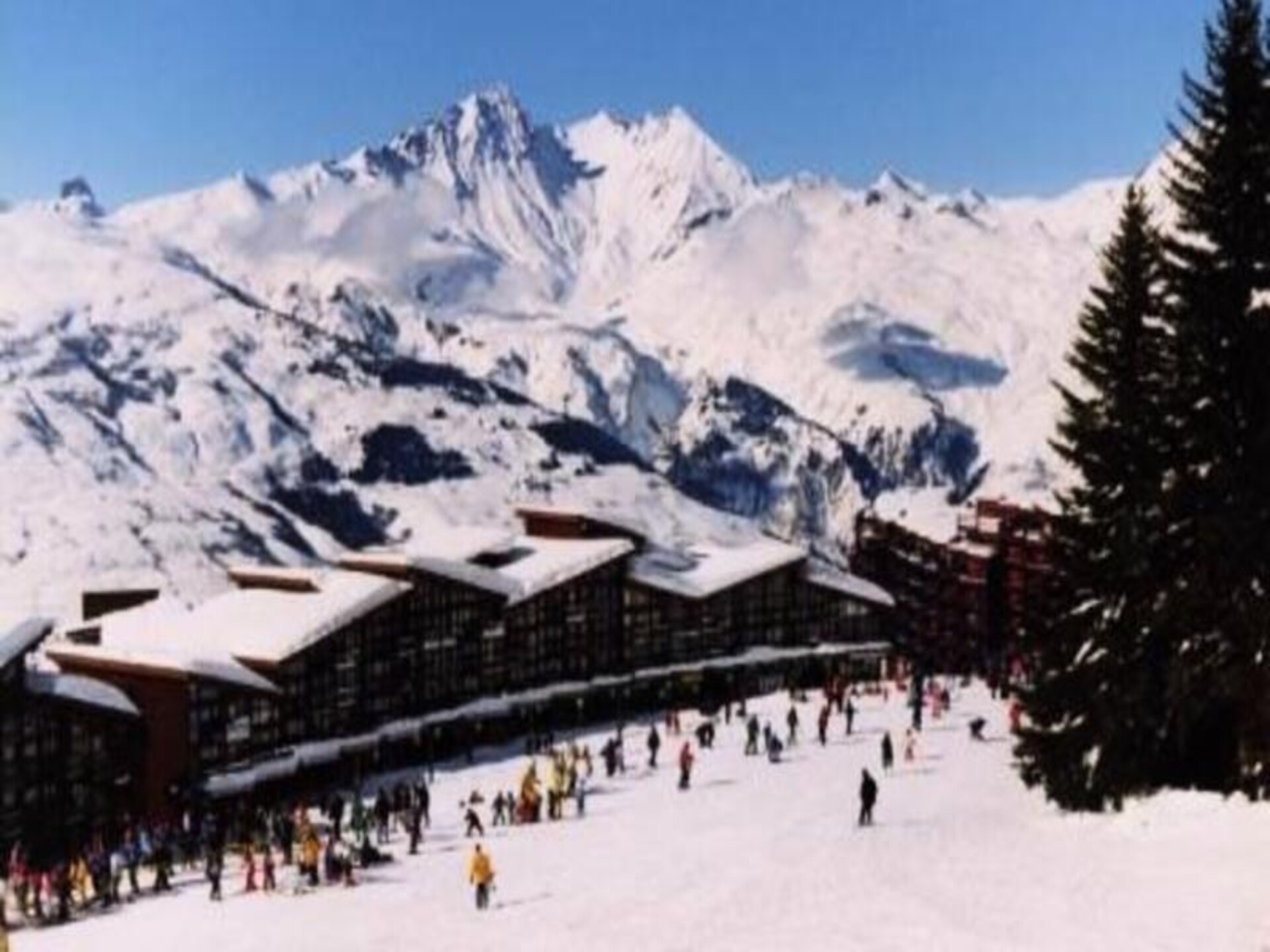 Appartement aan de piste in Les Arcs 1800 met zuidwest-balkon - foto 2