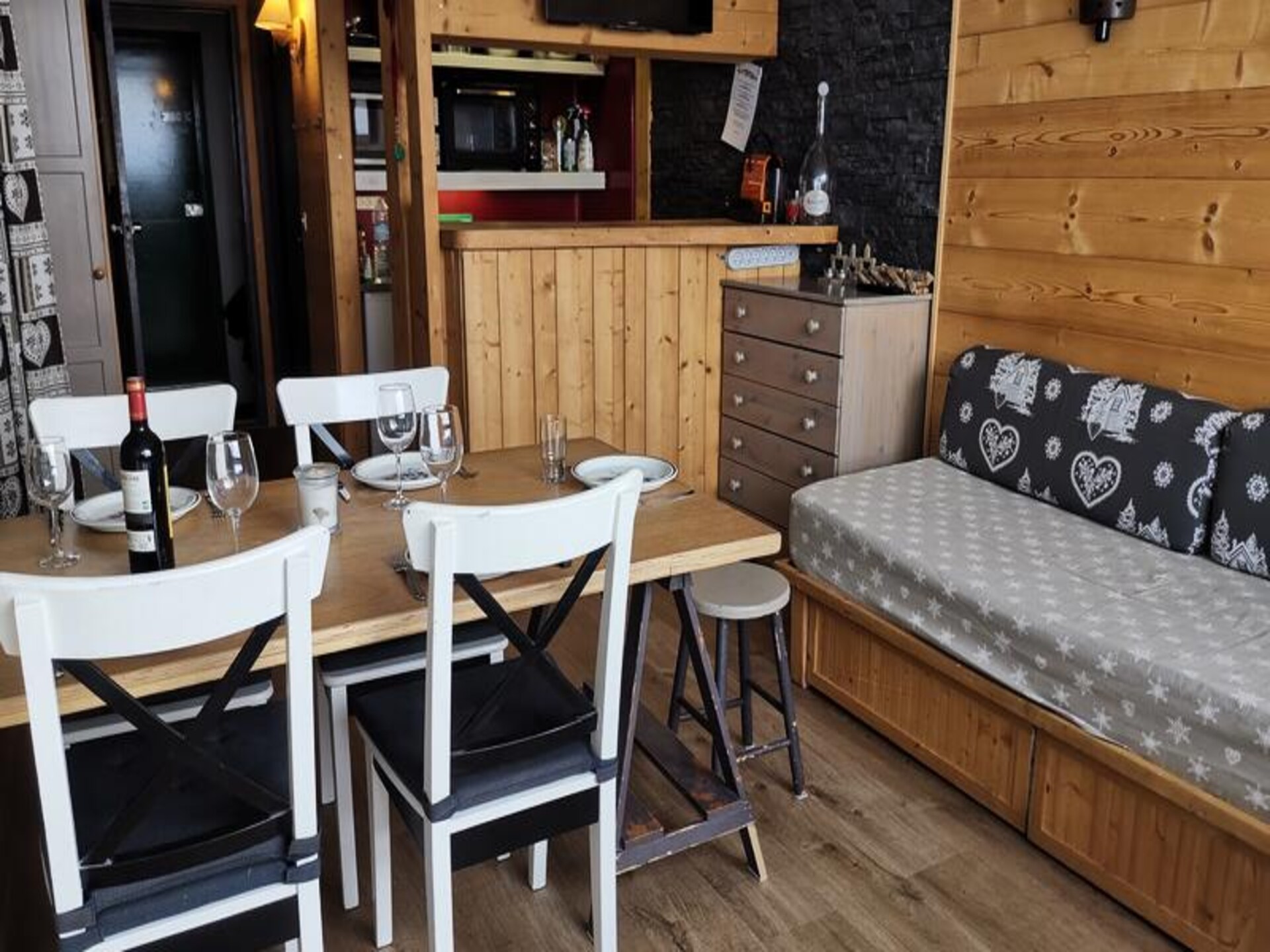 Appartement aan de piste in Les Arcs 1800 met zuidwest-balkon - foto 14