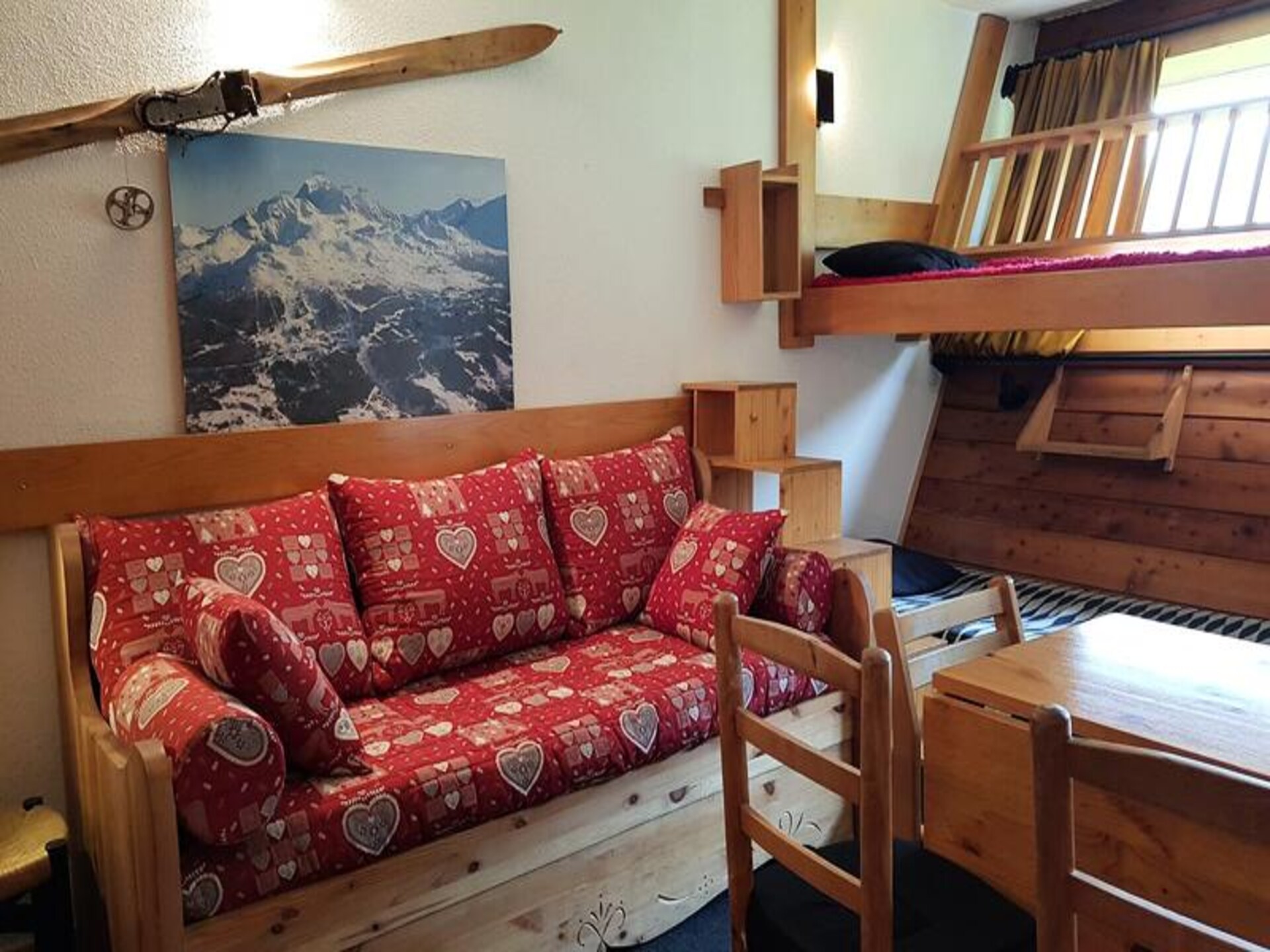 Knusse studio in Arc 1600, direct aan de piste in Bourg Saint Maurice - foto 4